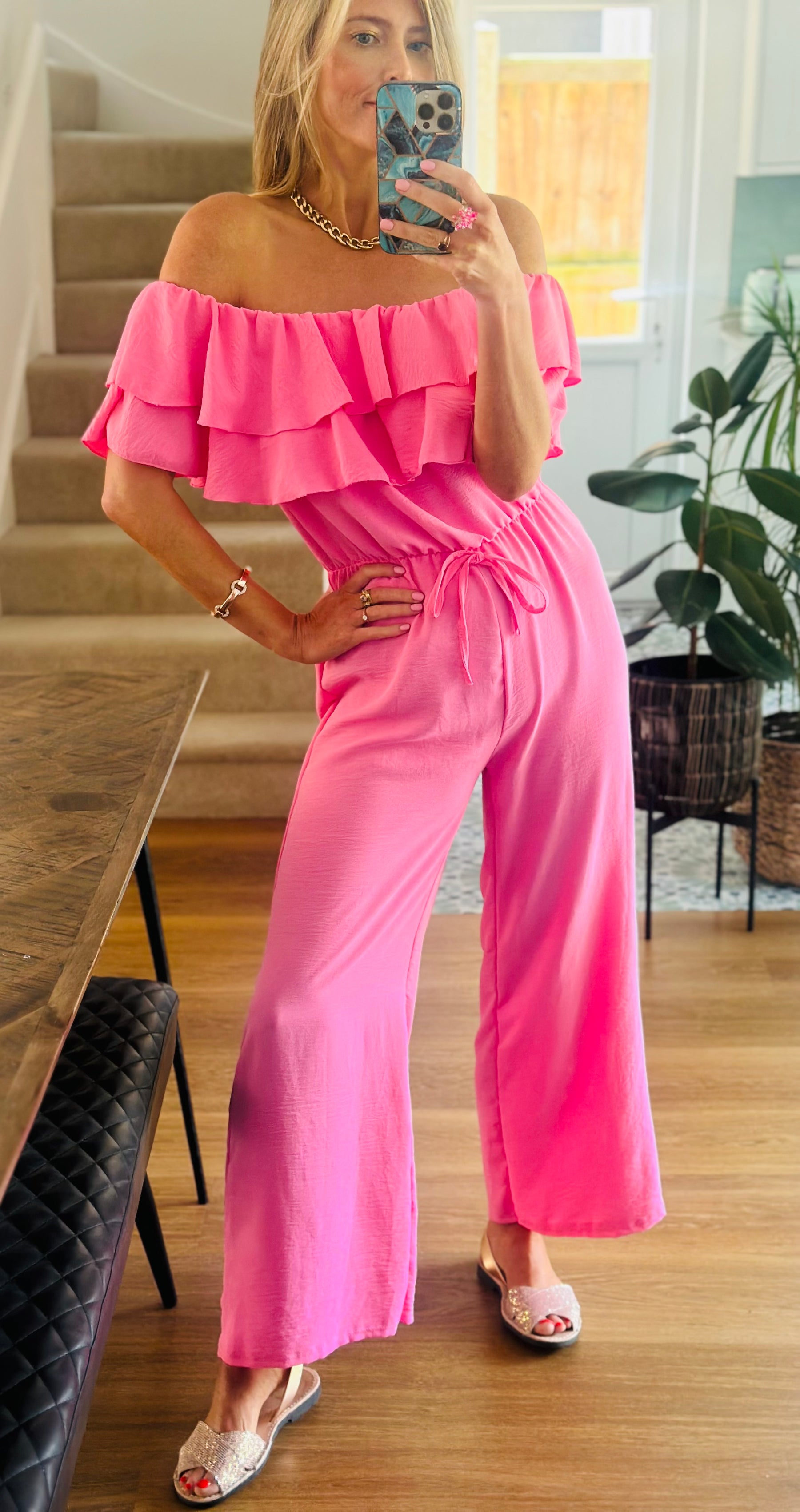 Ruffle Jumpsuit
