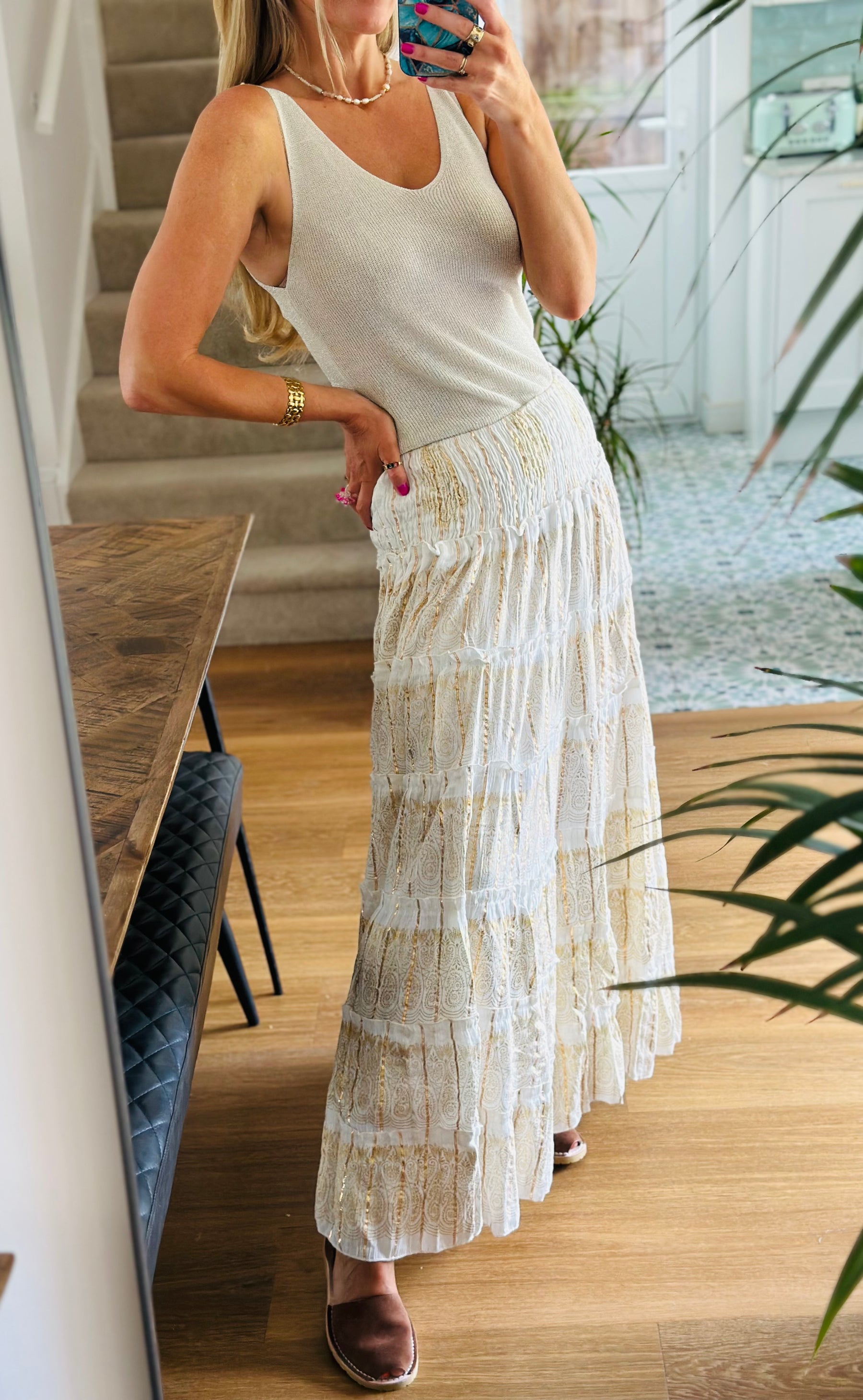 Printed Skirt