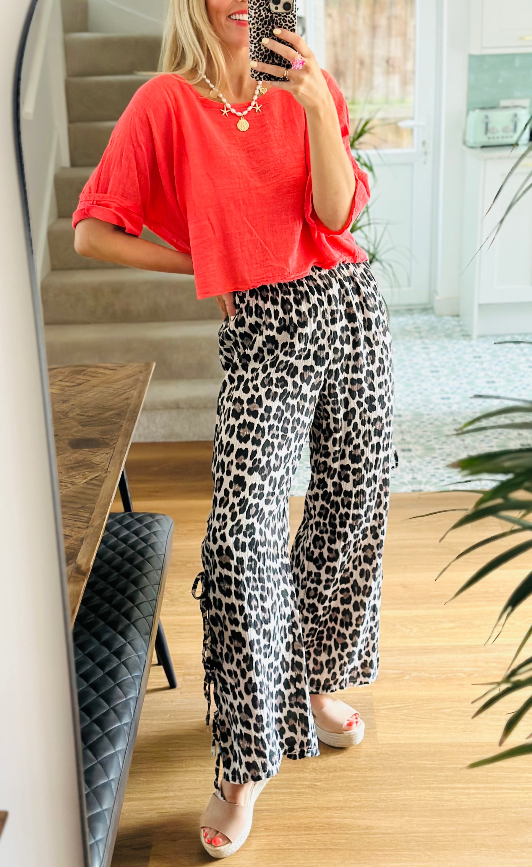 Leopard Cotton Bottoms