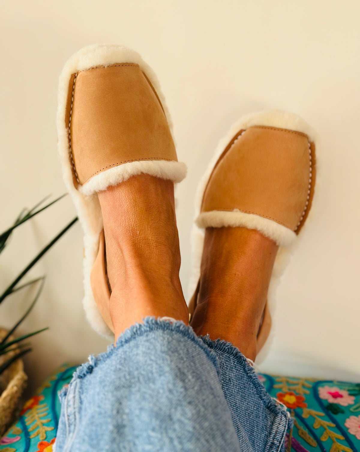 Tan Nubuck Palmaira Snug