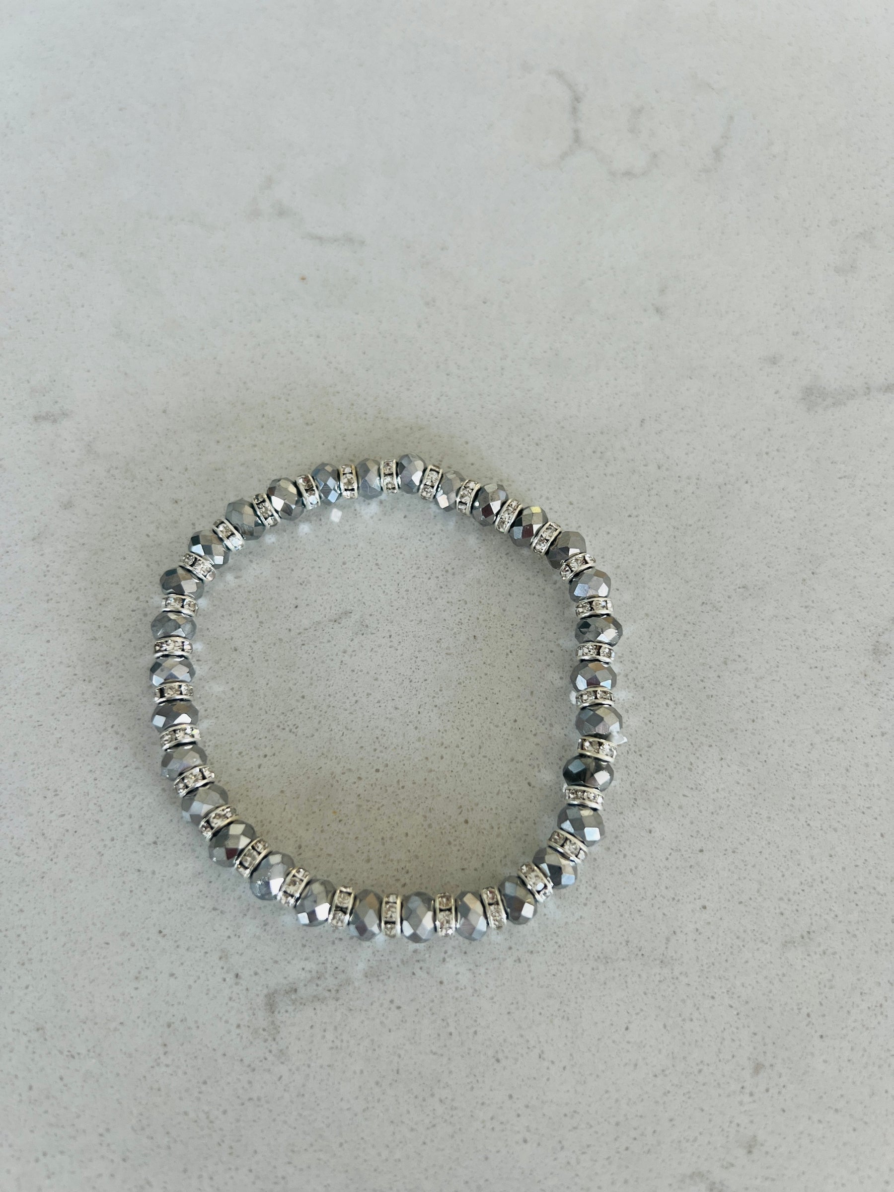 Glass Bead Stretch Bracelets
