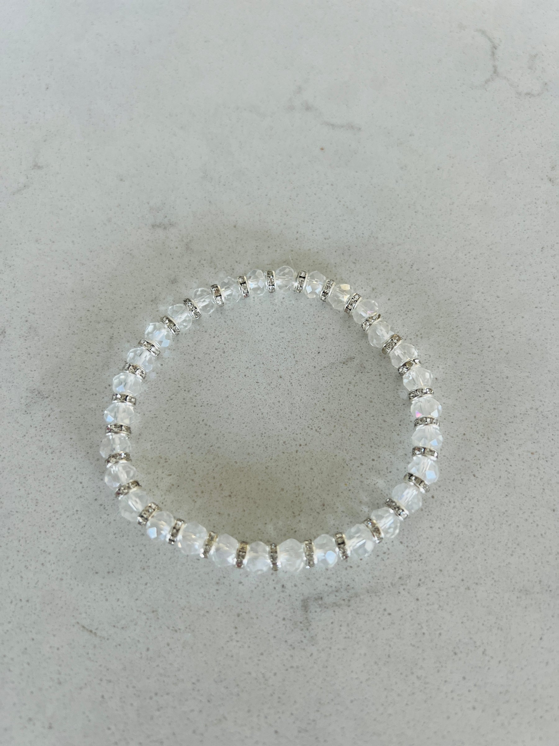 Glass Bead Stretch Bracelets