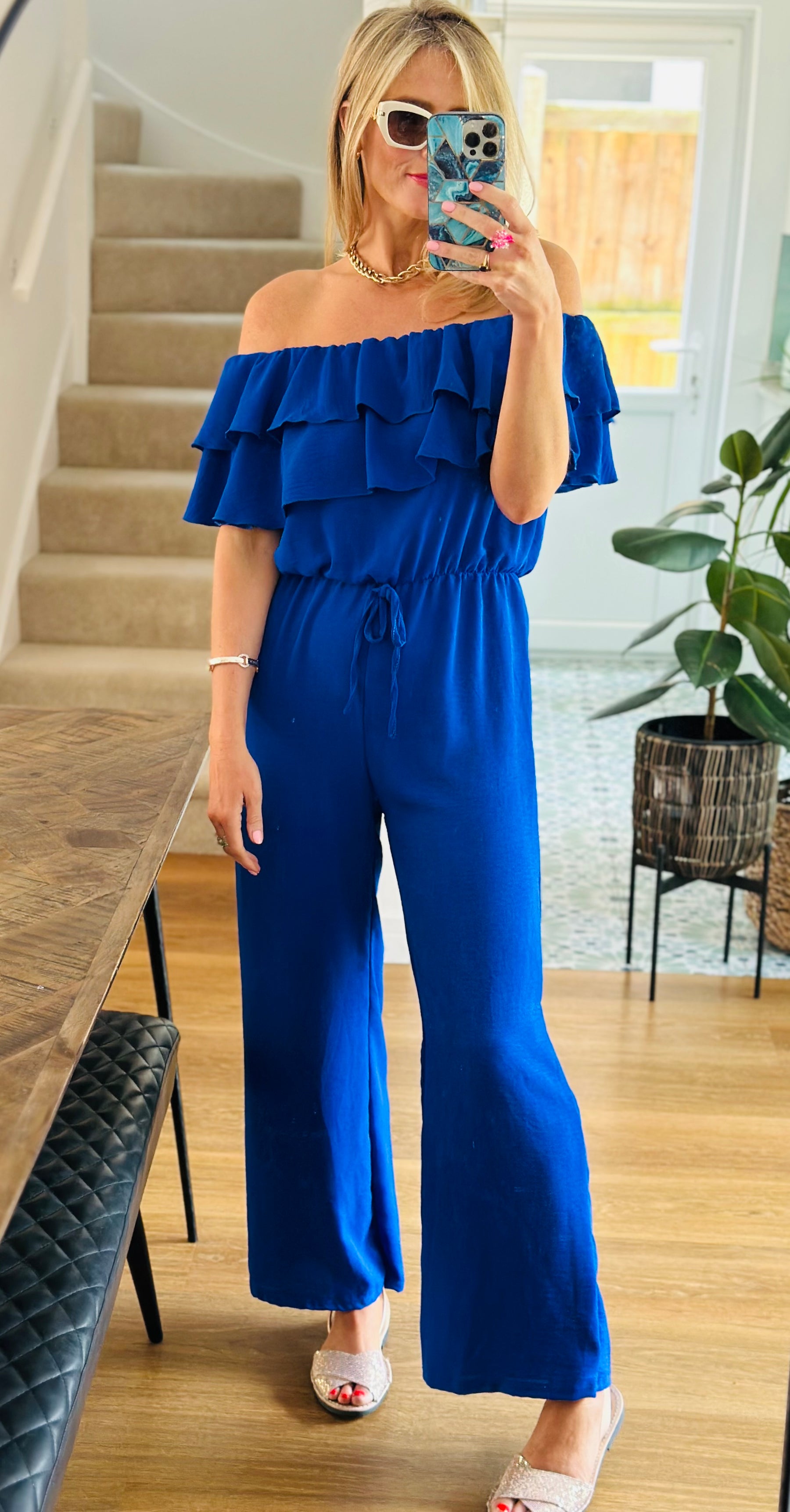 Ruffle Jumpsuit