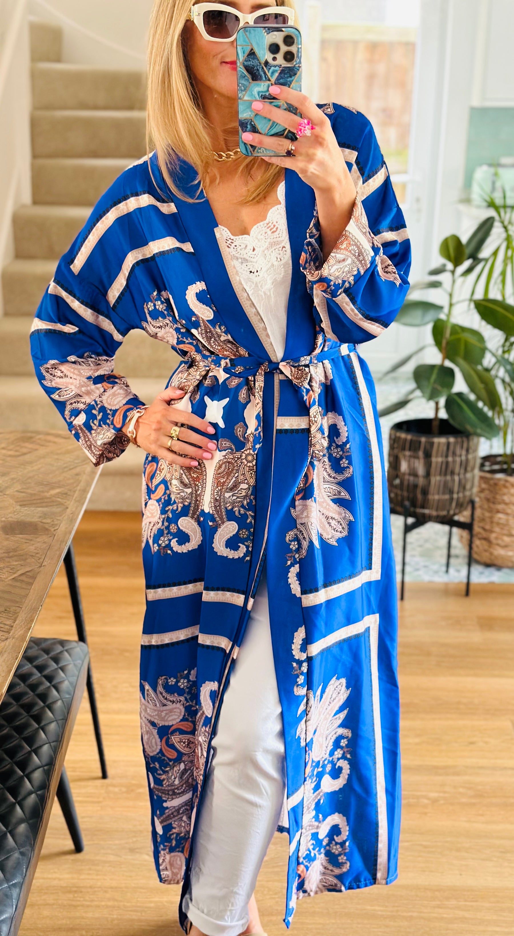 Printed Kimono