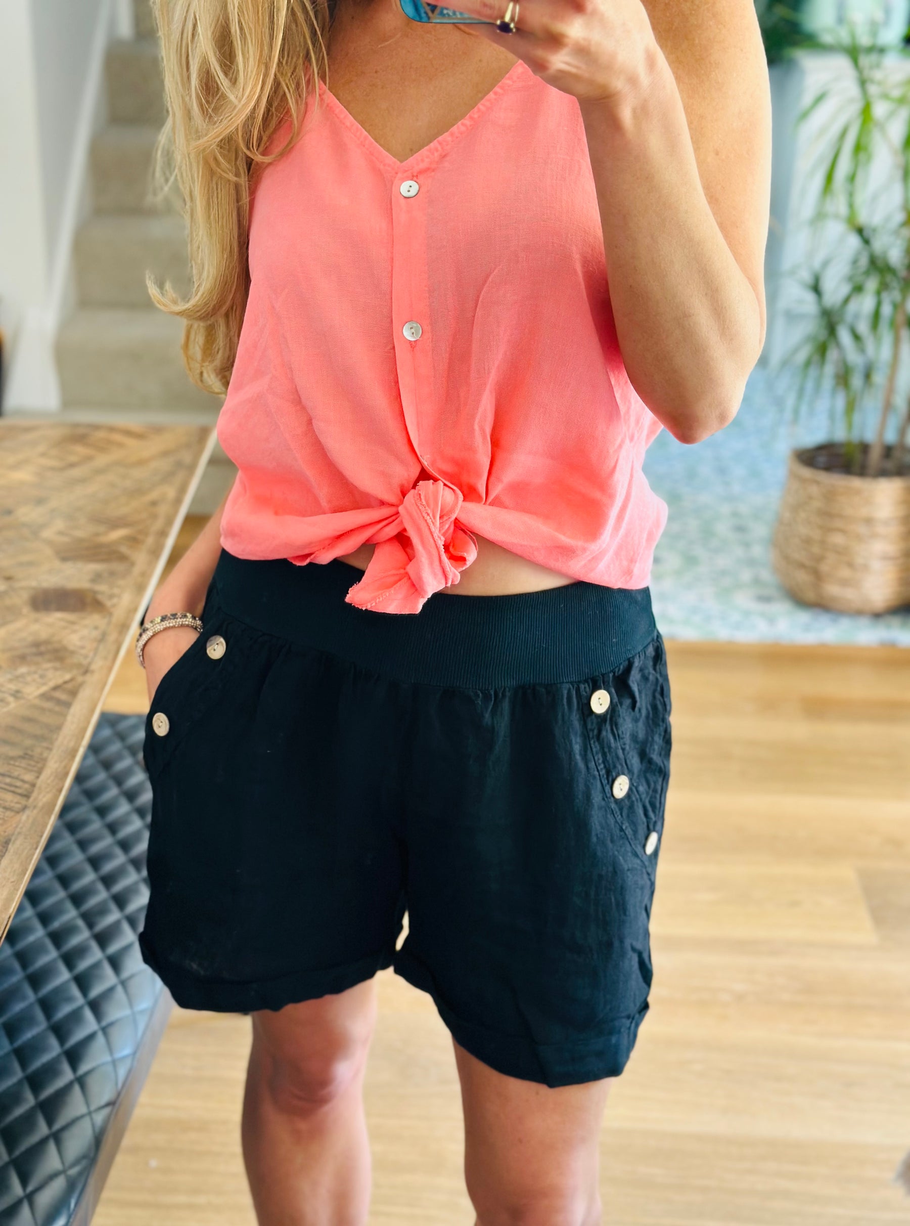 Linen Shorts