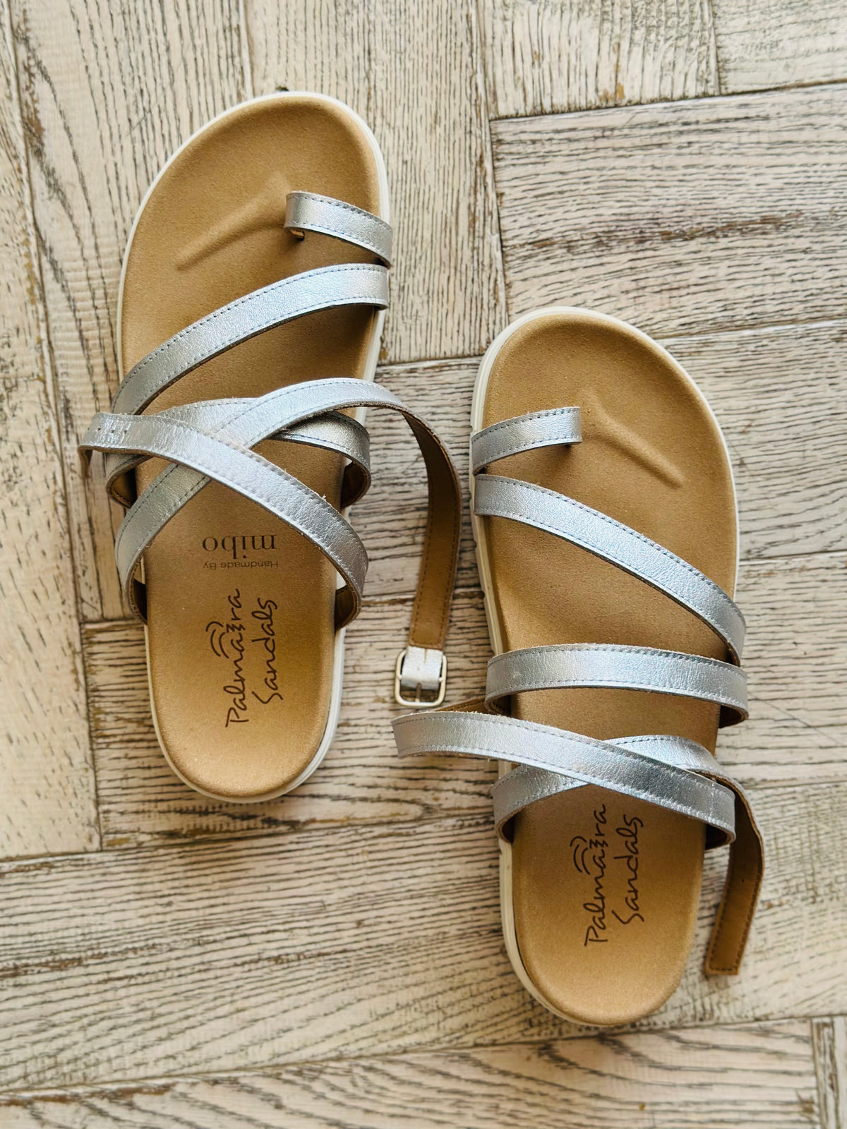 Moonlight Silver Gladiator Sandals