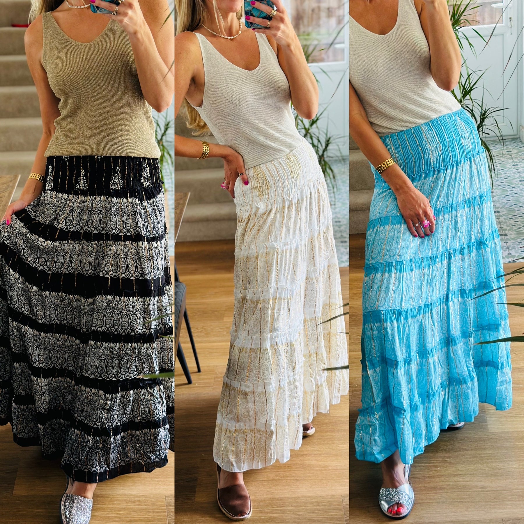 Printed Skirt