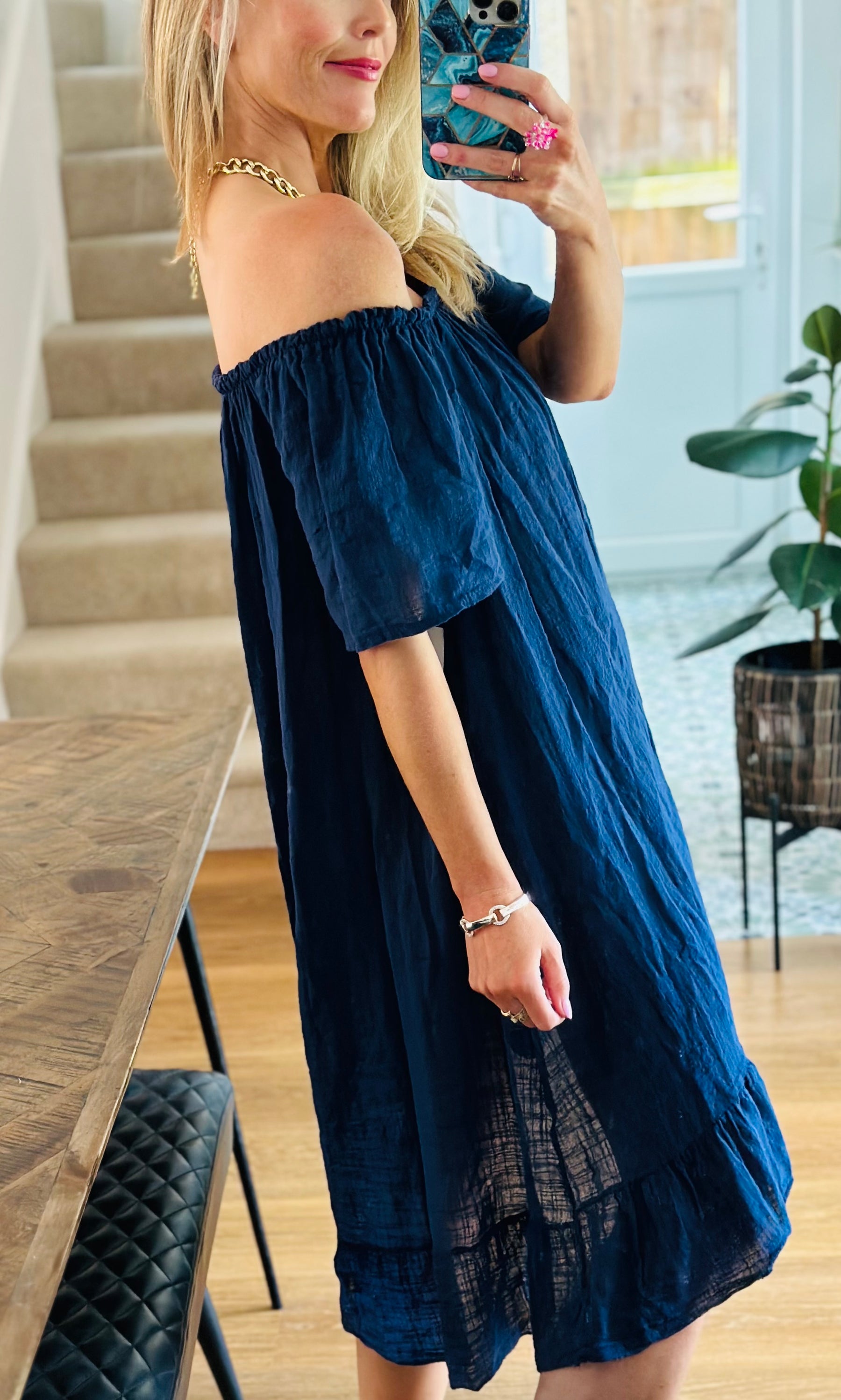 Bardot Cotton Dress
