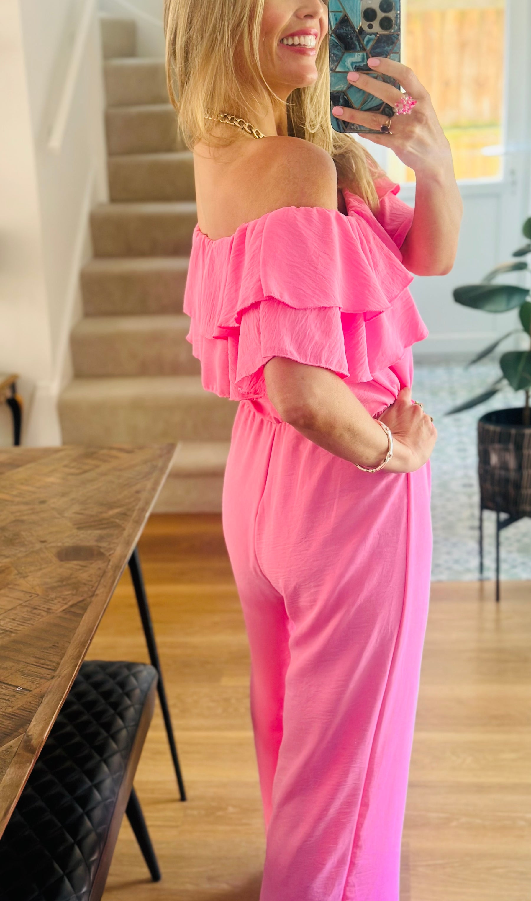 Ruffle Jumpsuit
