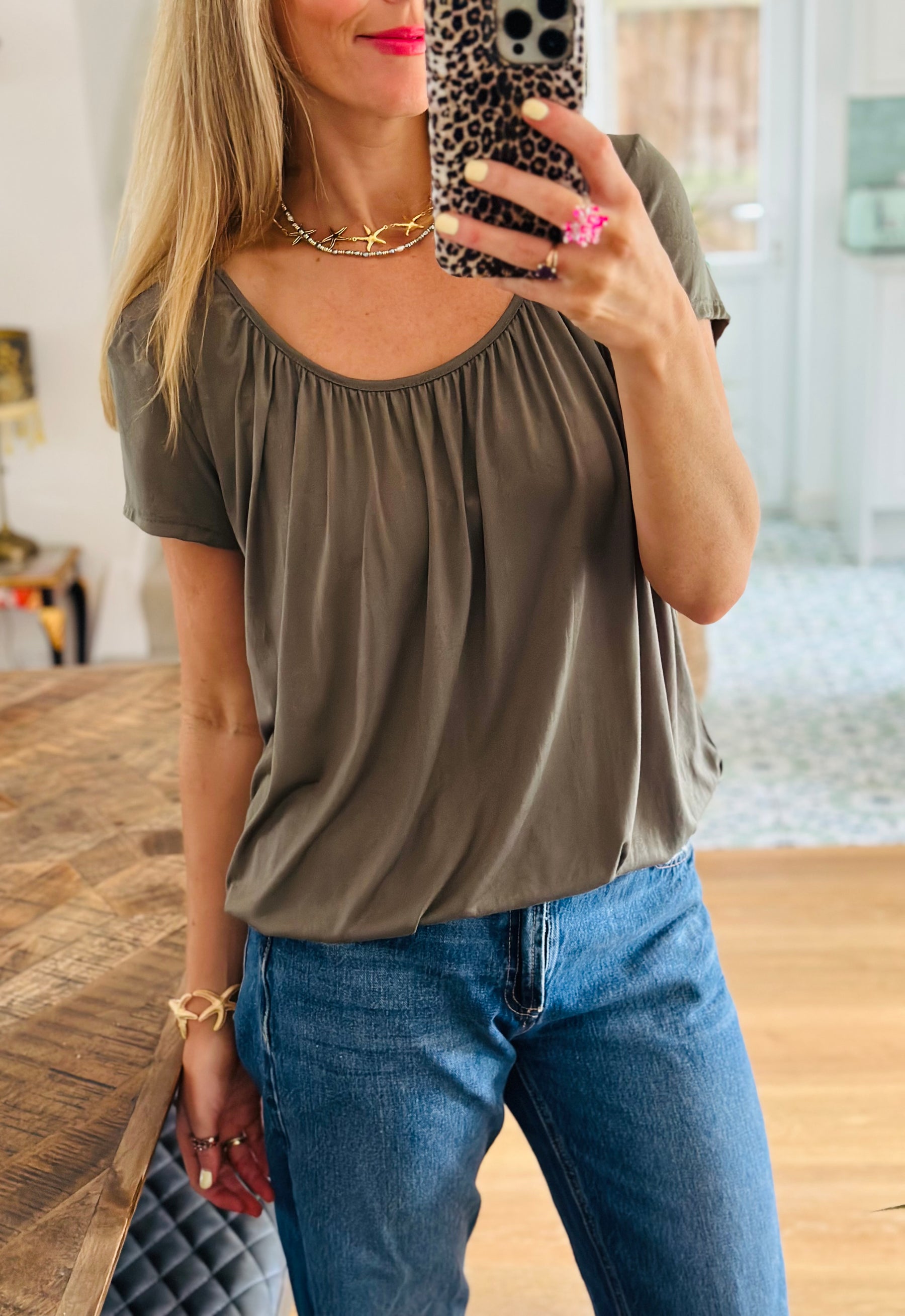 The Draped Tee