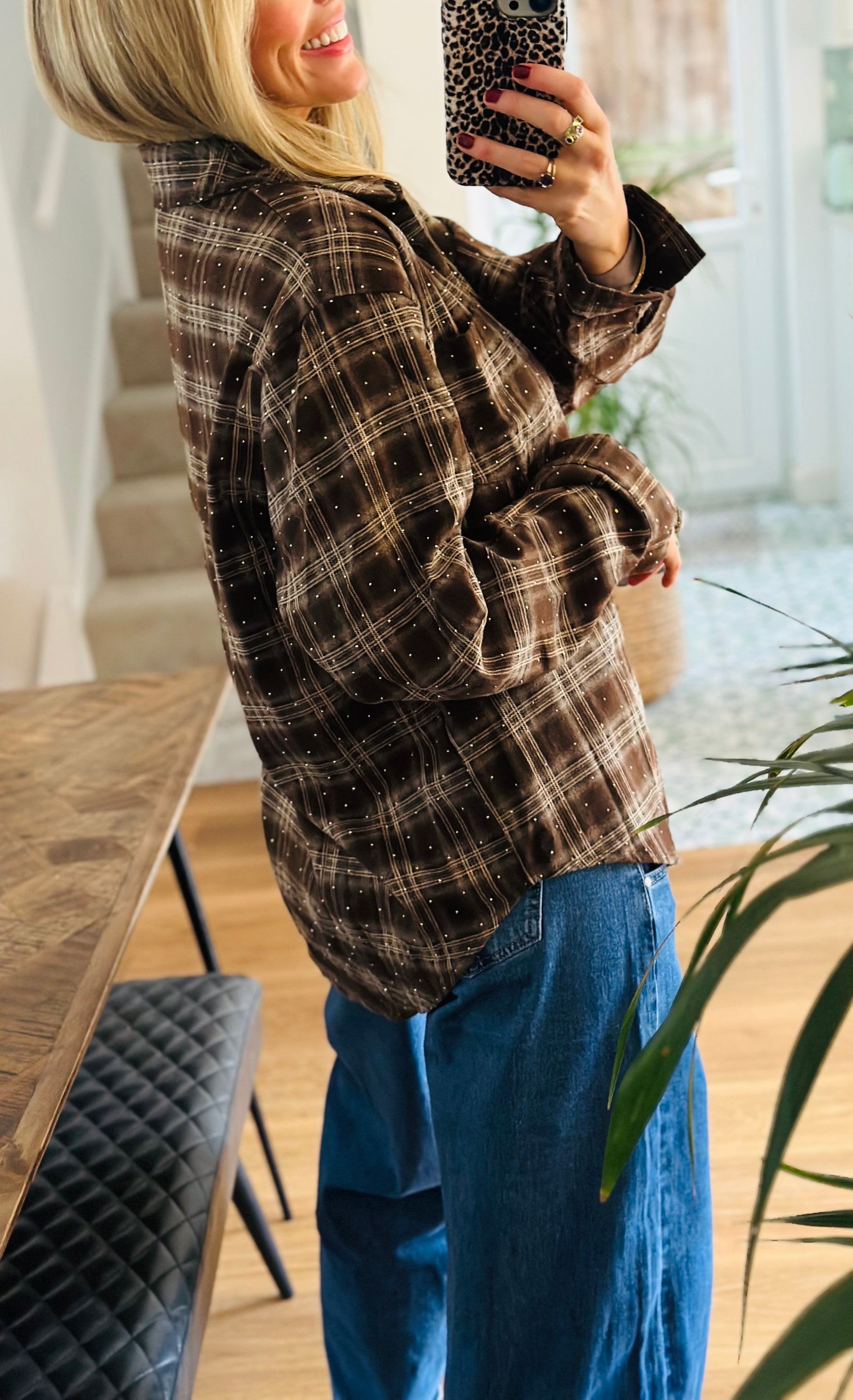 Checked Plaid Shirt