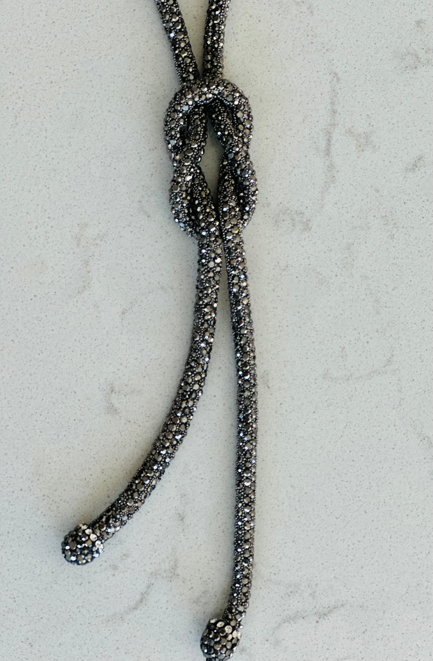 The Diamante Rope Necklace