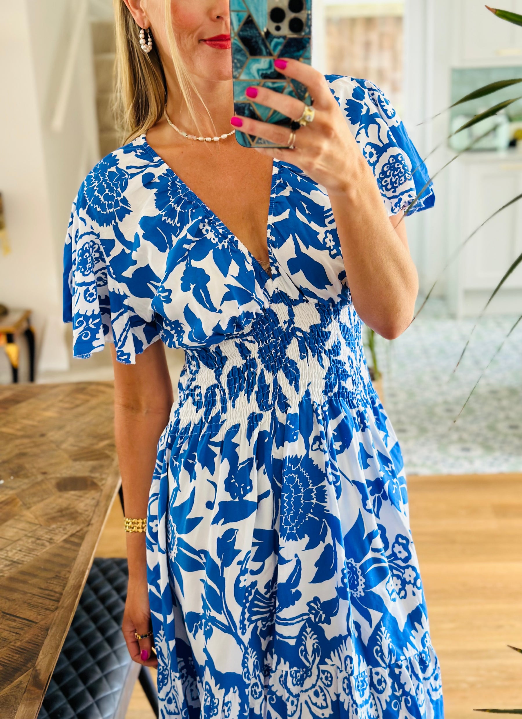Hawaiian Mini Dress