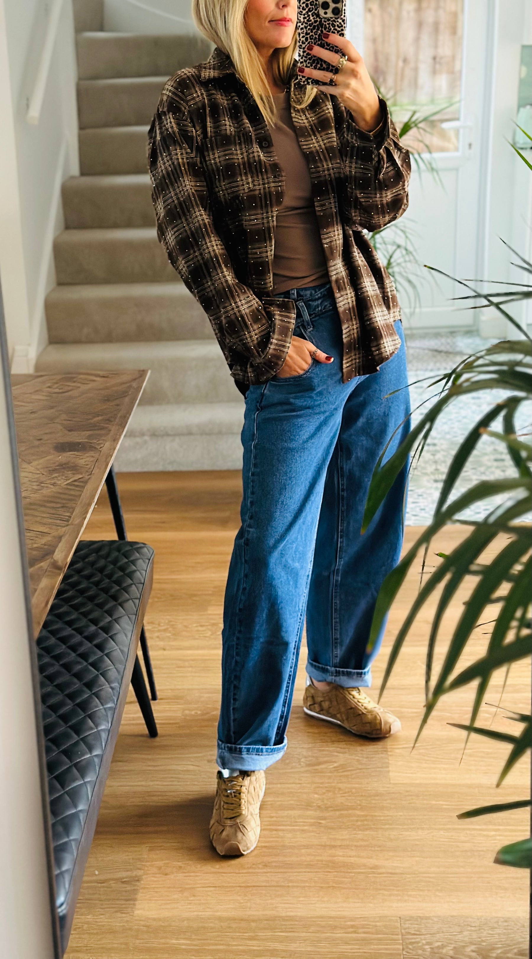 Barrel Leg Jeans