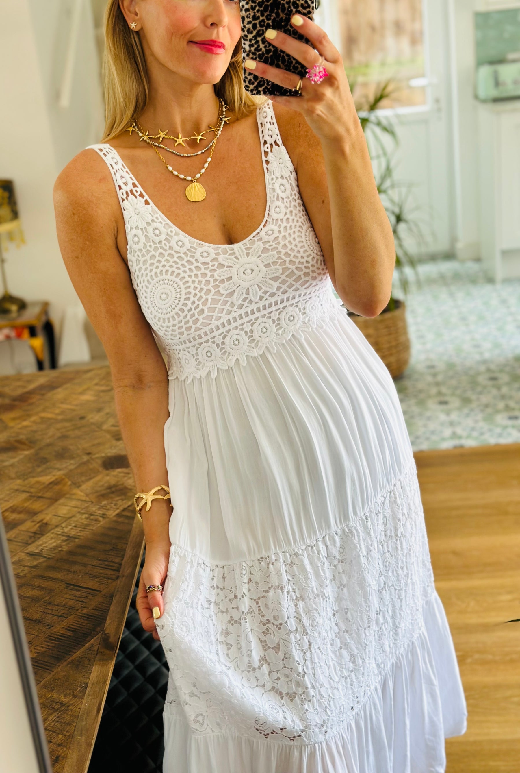 Crochet Bust Dress