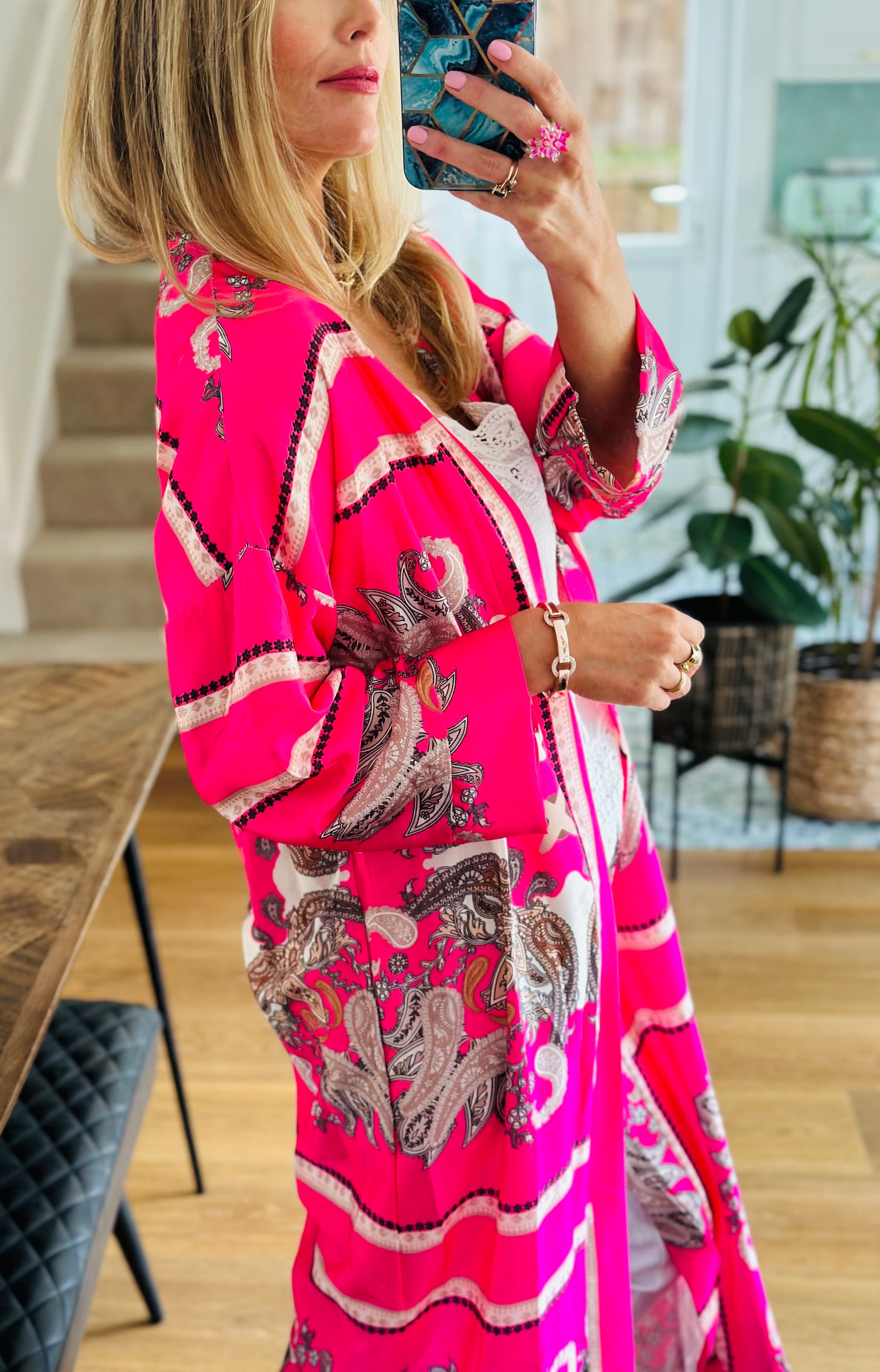 Printed Kimono