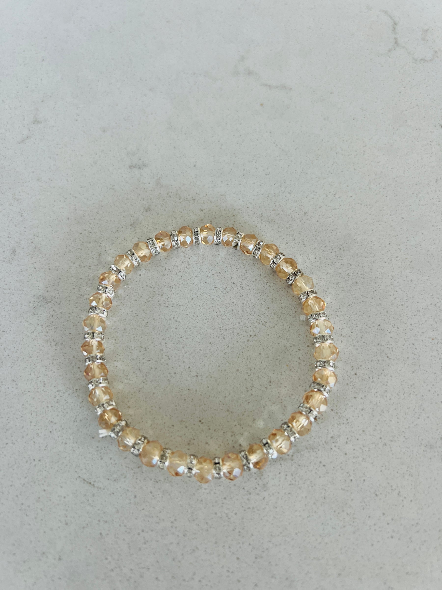 Glass Bead Stretch Bracelets