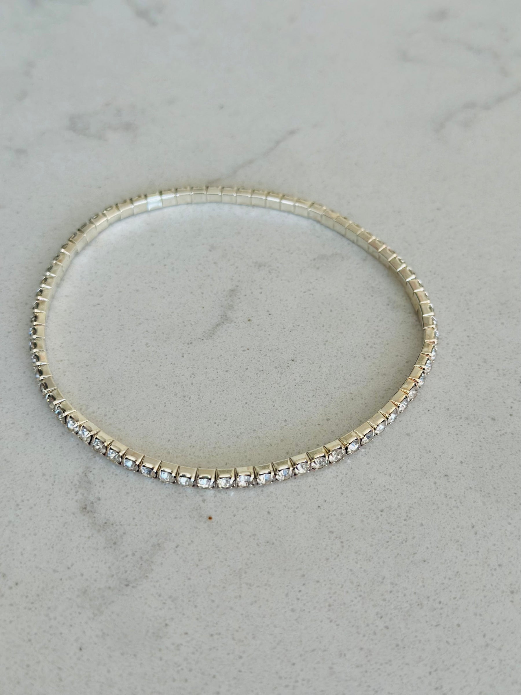 Stretchy ankle bracelet