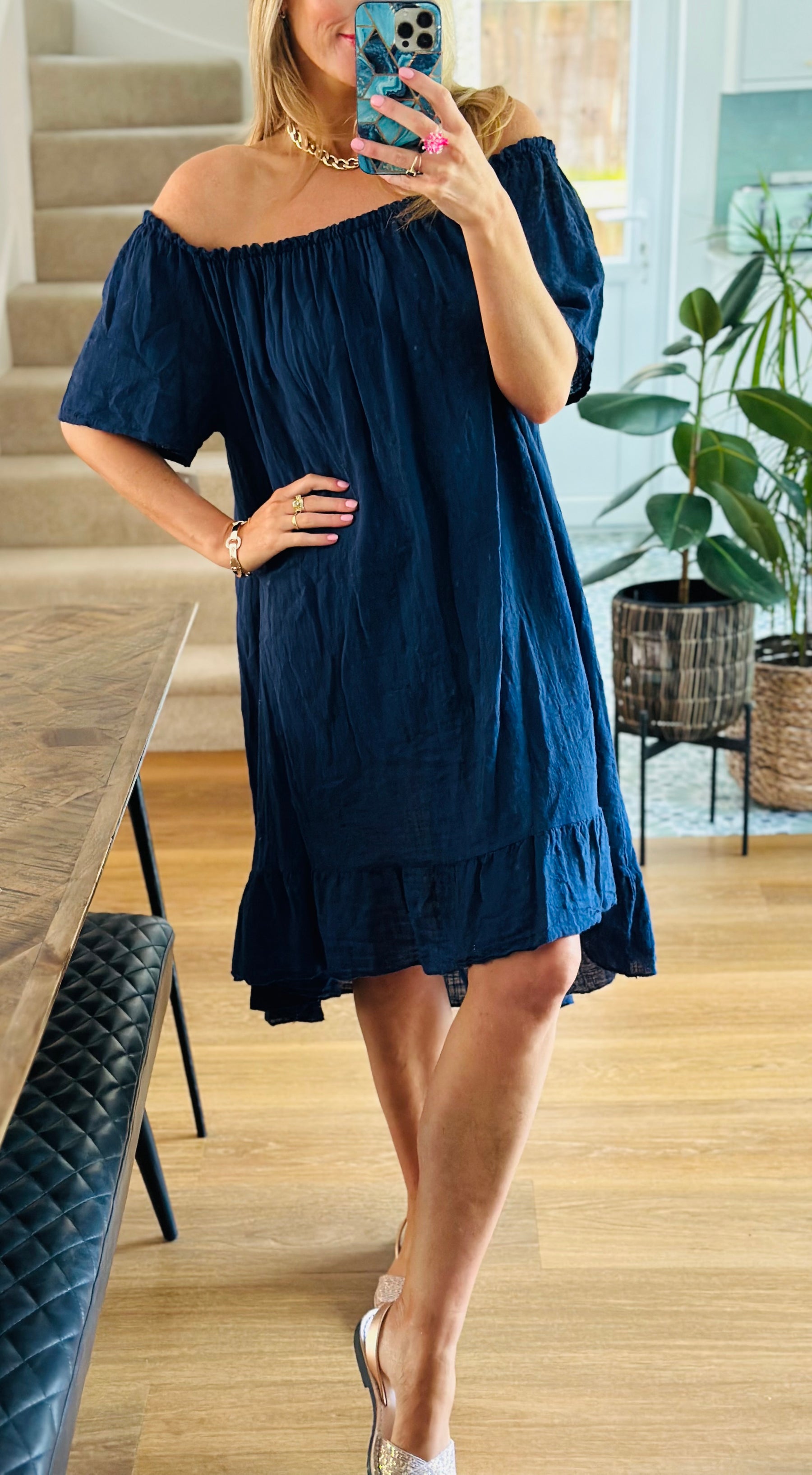 Bardot Cotton Dress
