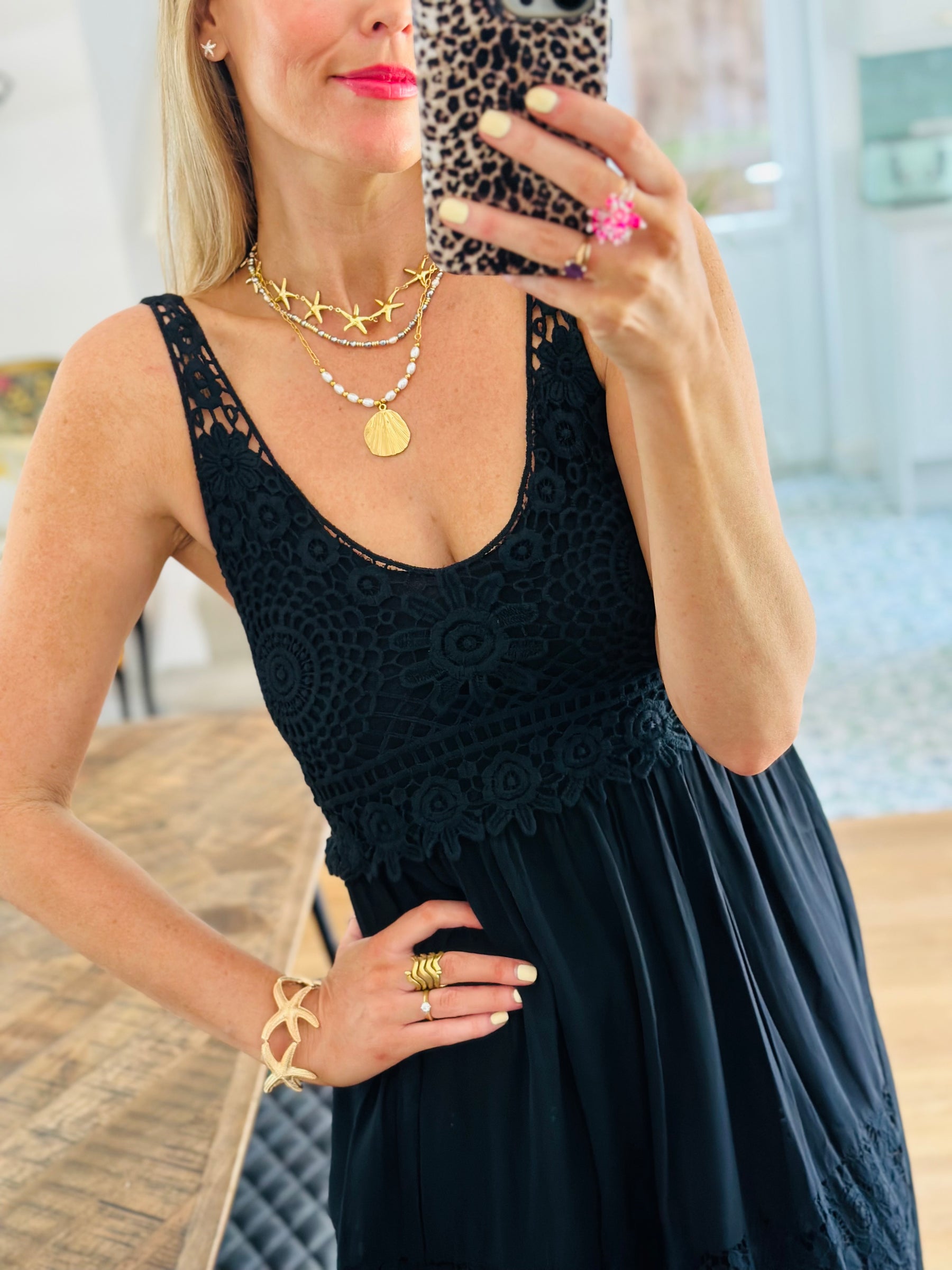 Crochet Bust Dress