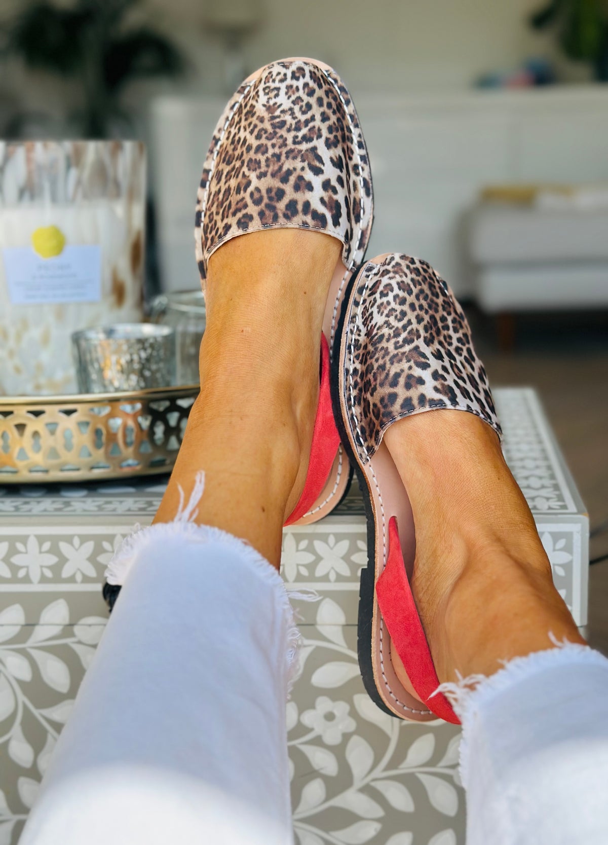 Leopard Coral Avarcas