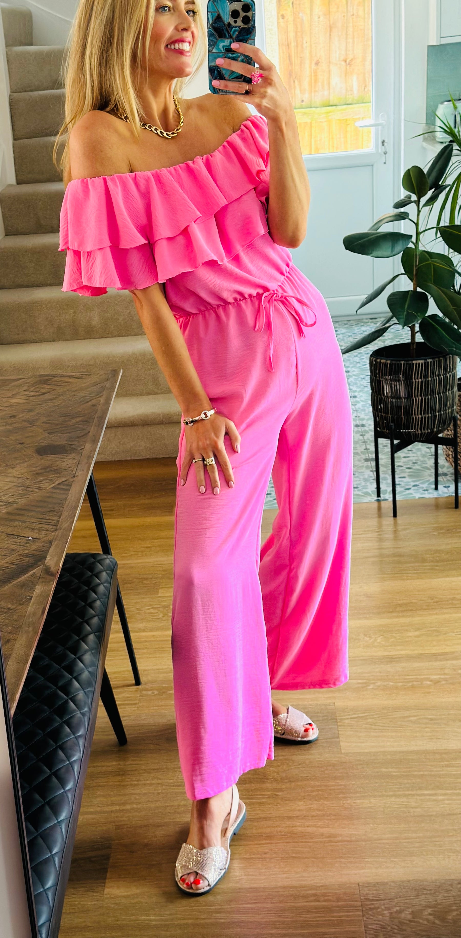 Ruffle Jumpsuit