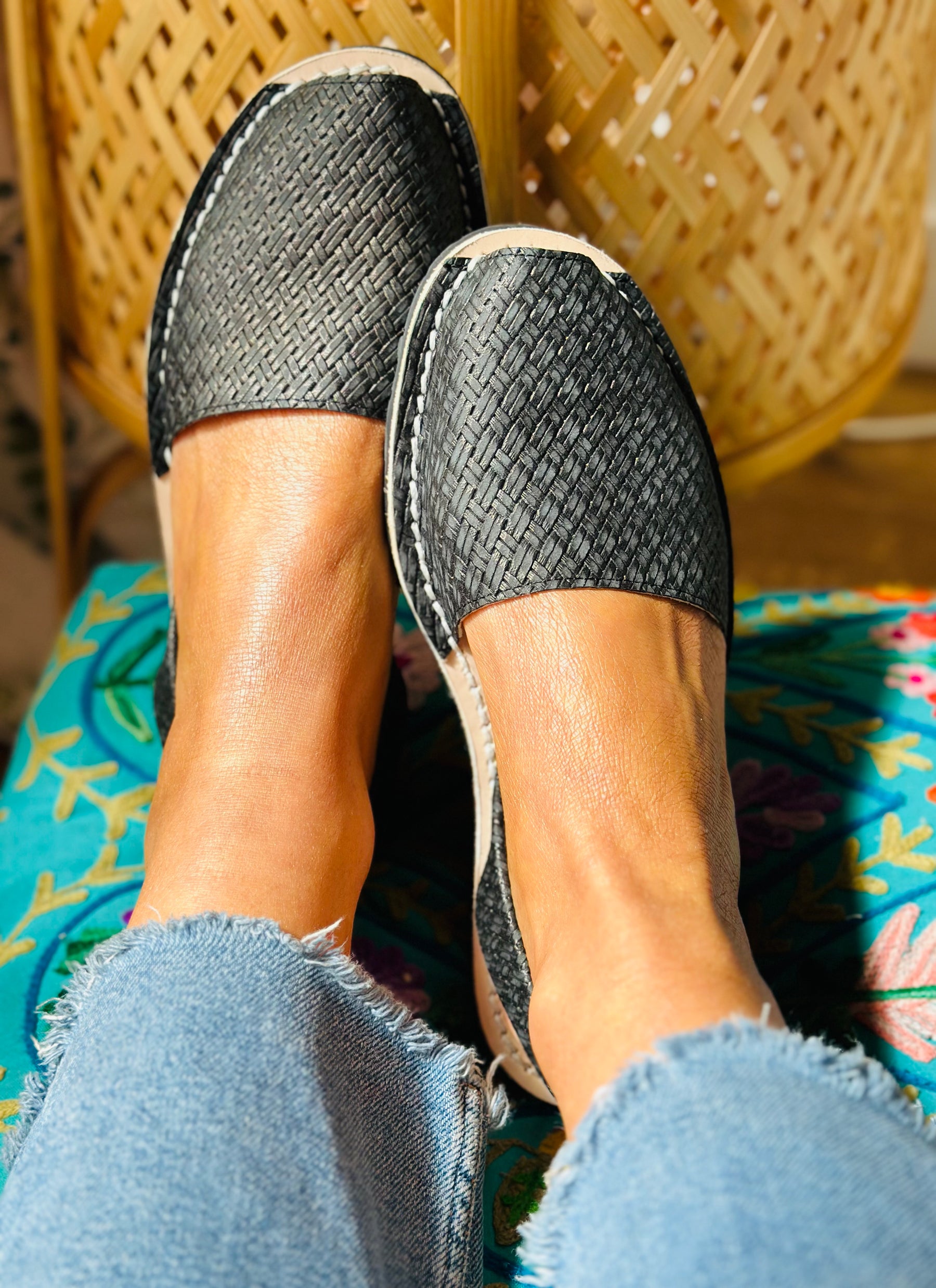 Erica Woven Avarcas