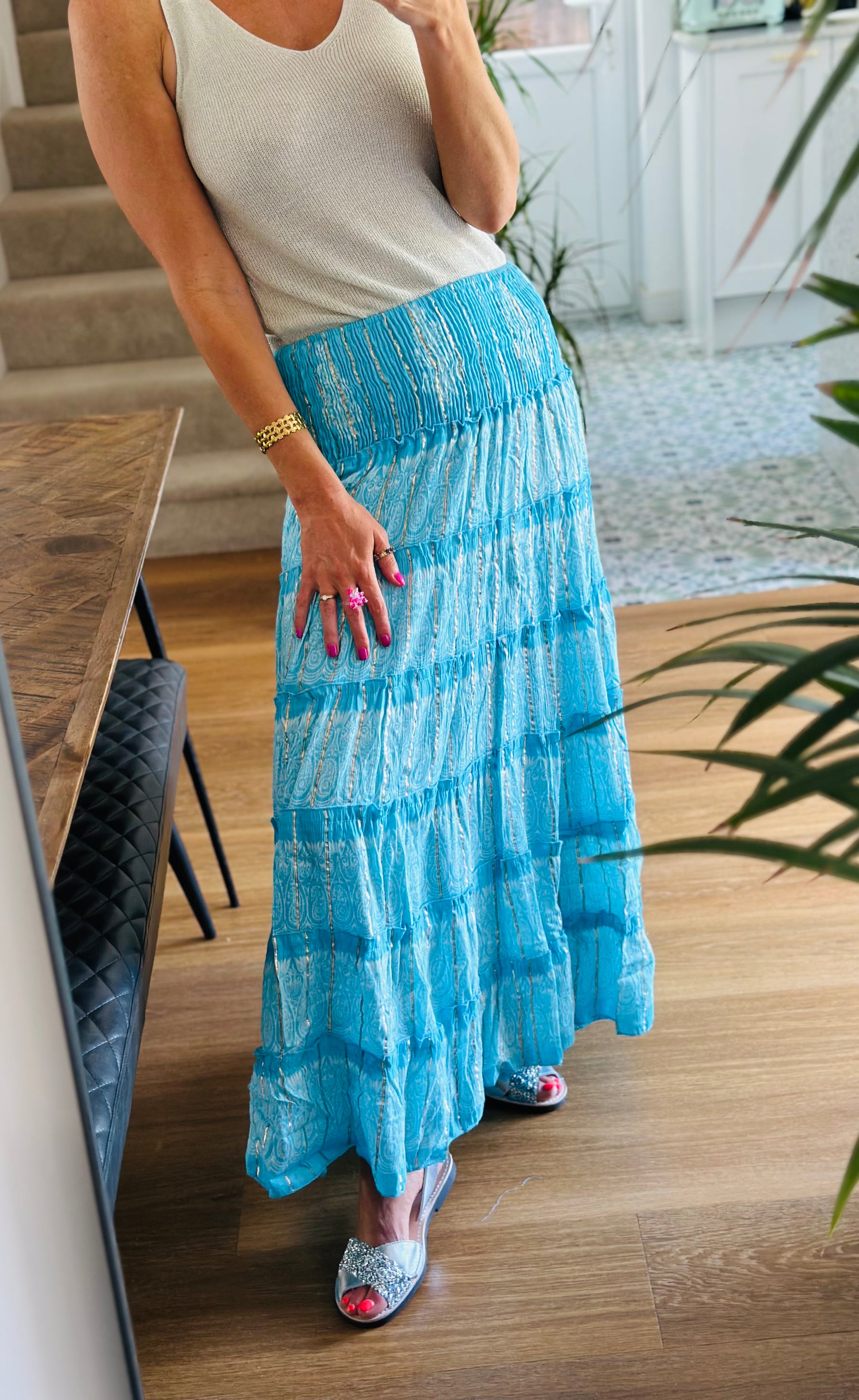 Printed Skirt