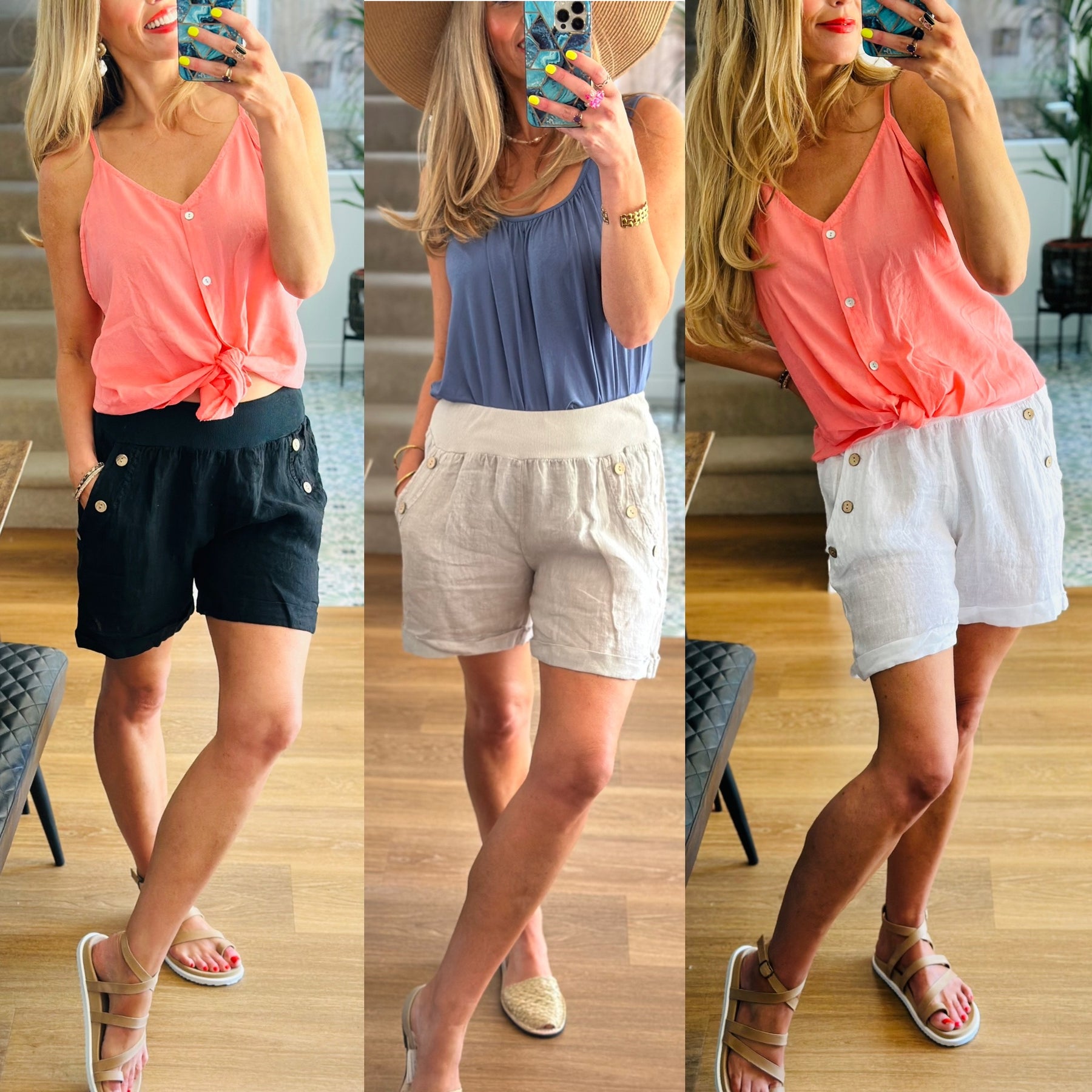 Linen Shorts