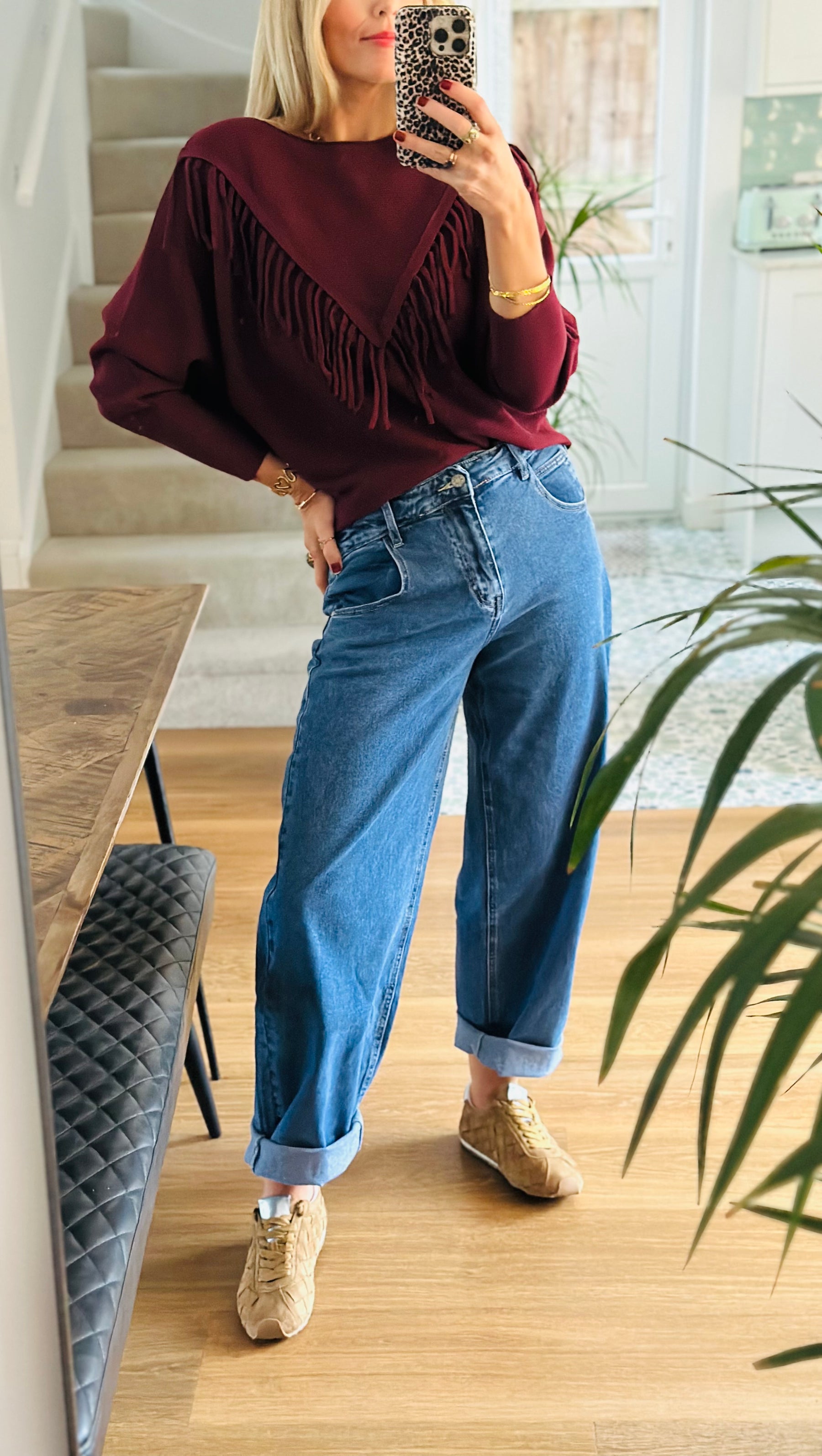 Barrel Leg Jeans