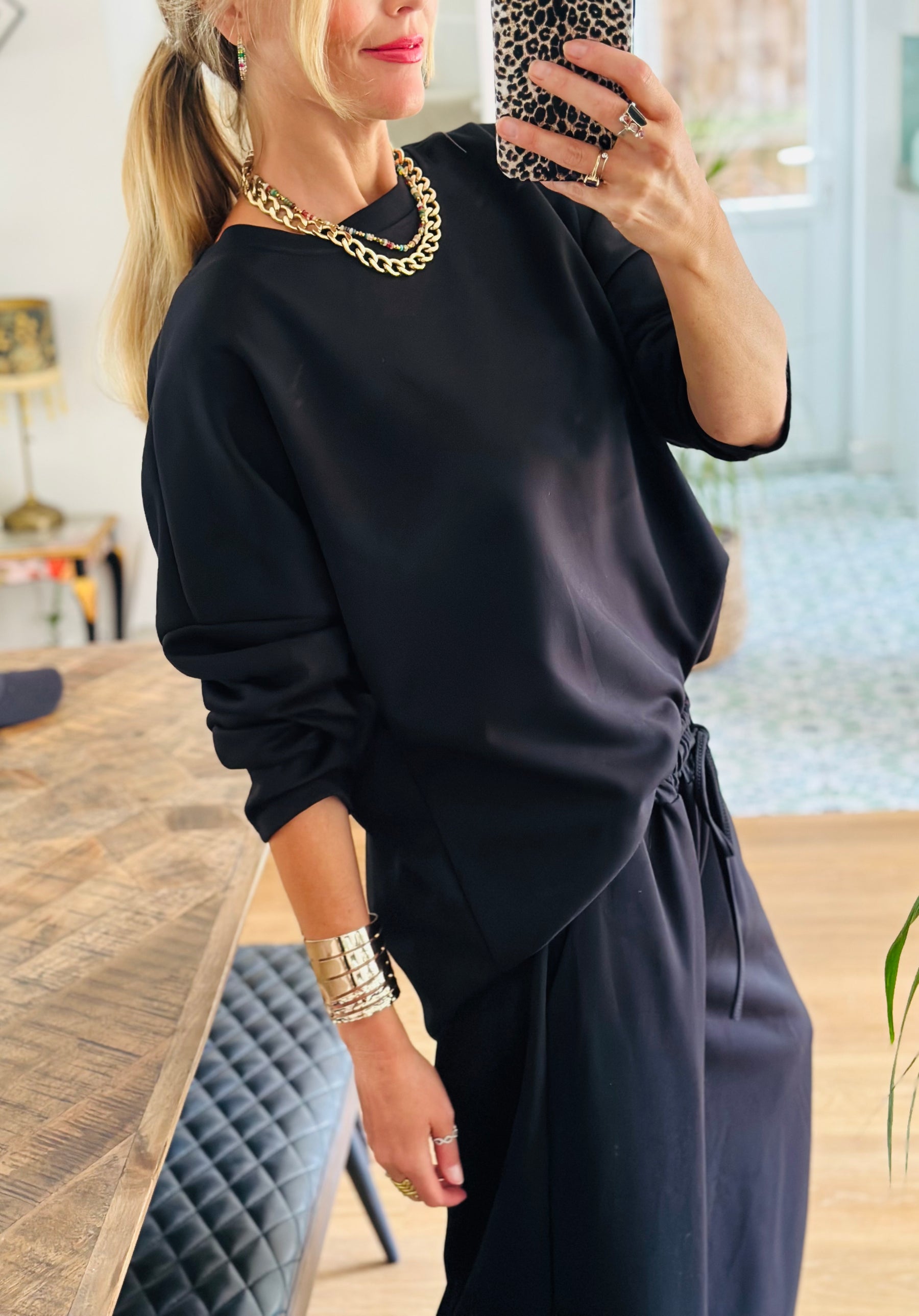 Soft Touch Baggy Tracksuit