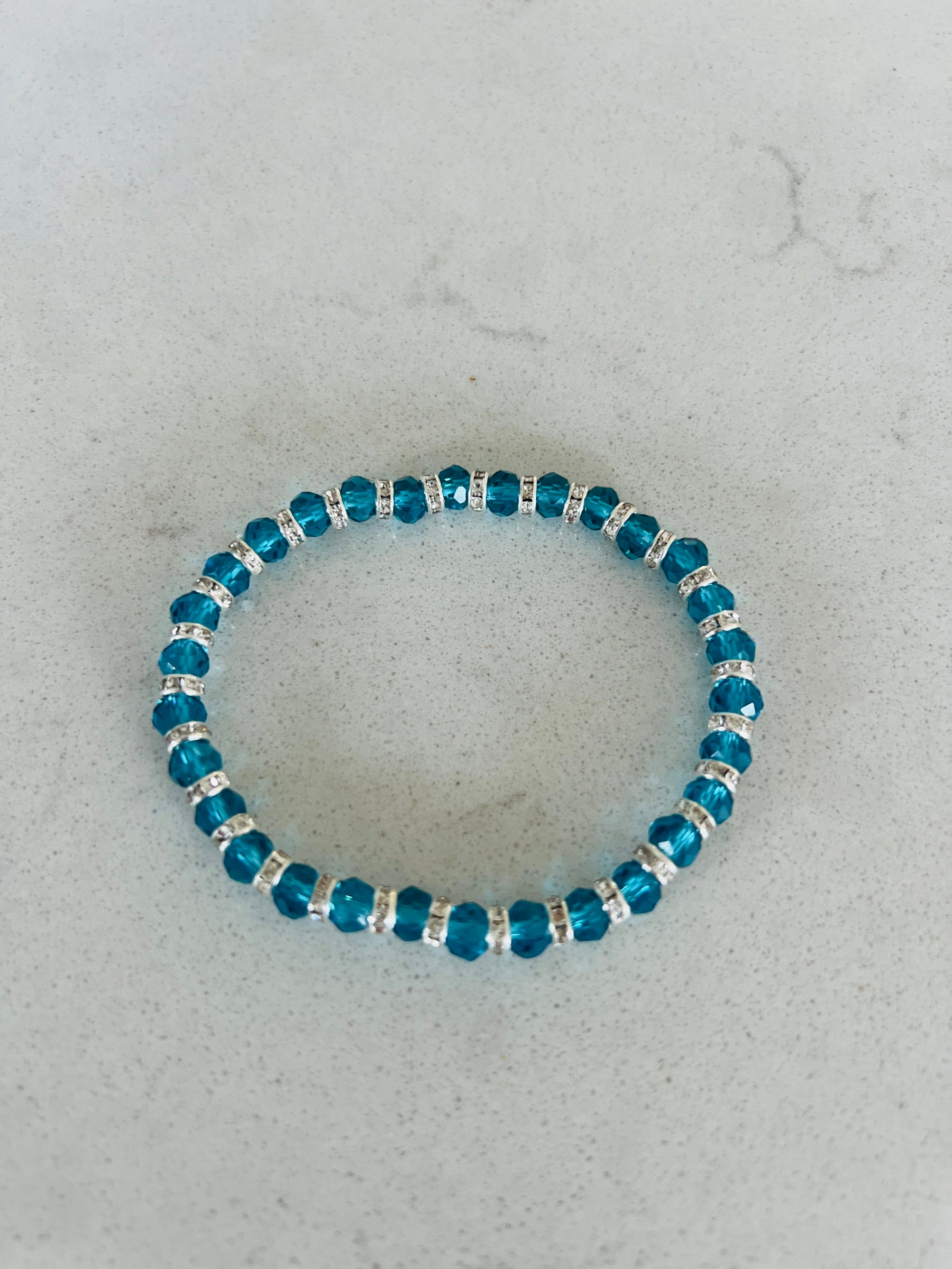 Glass Bead Stretch Bracelets