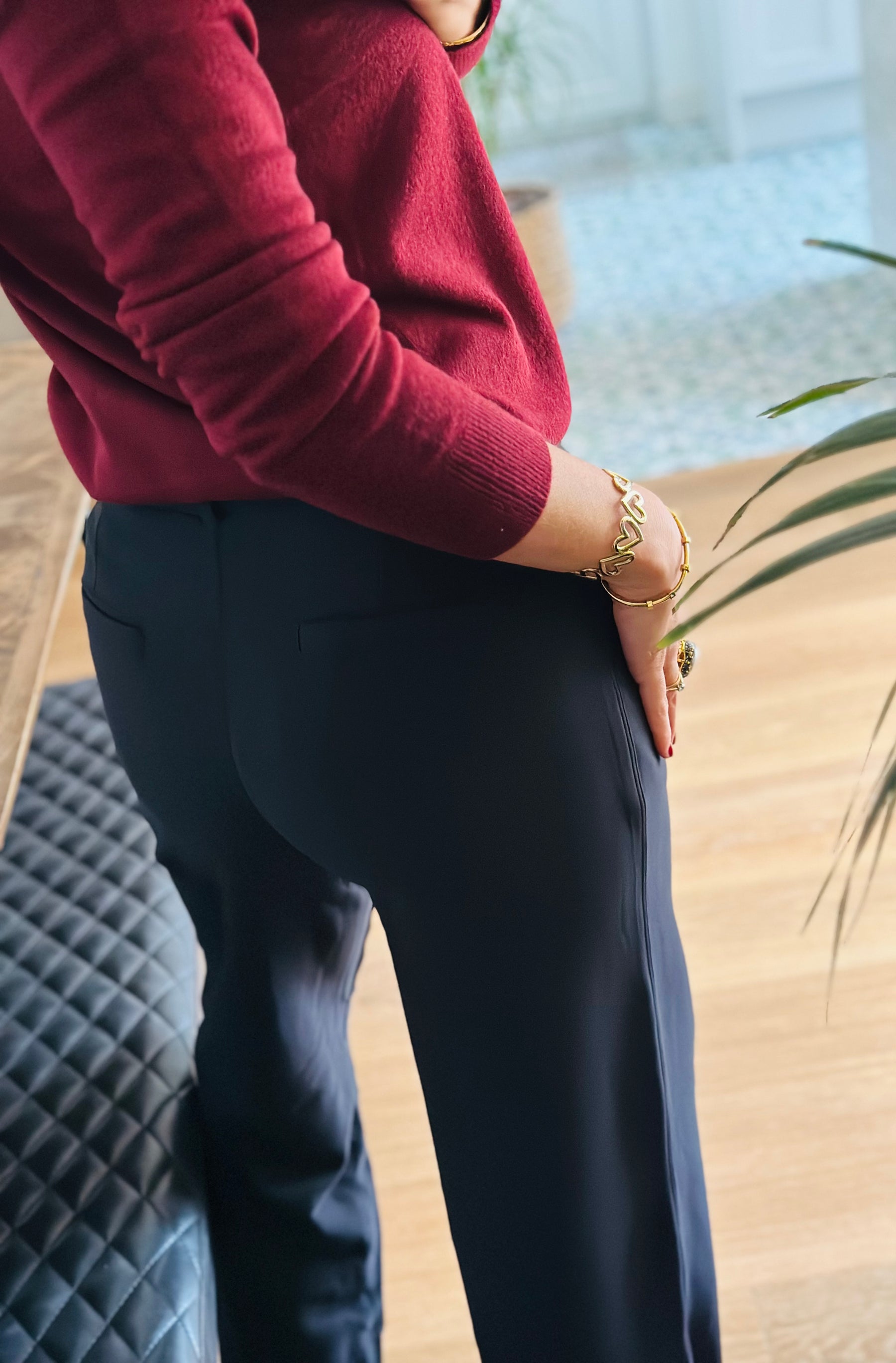 Tailored Stretch Trousers