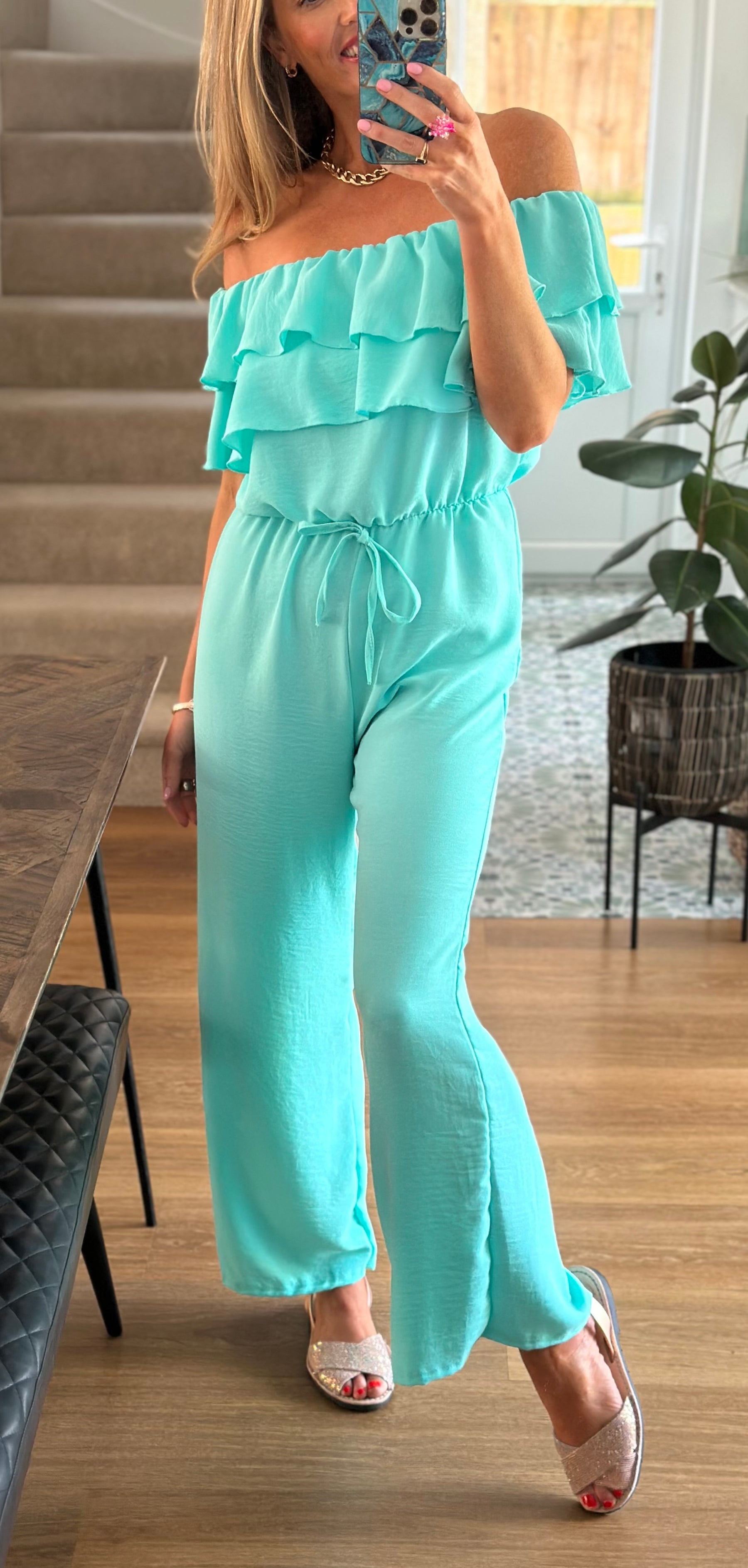 Ruffle Jumpsuit
