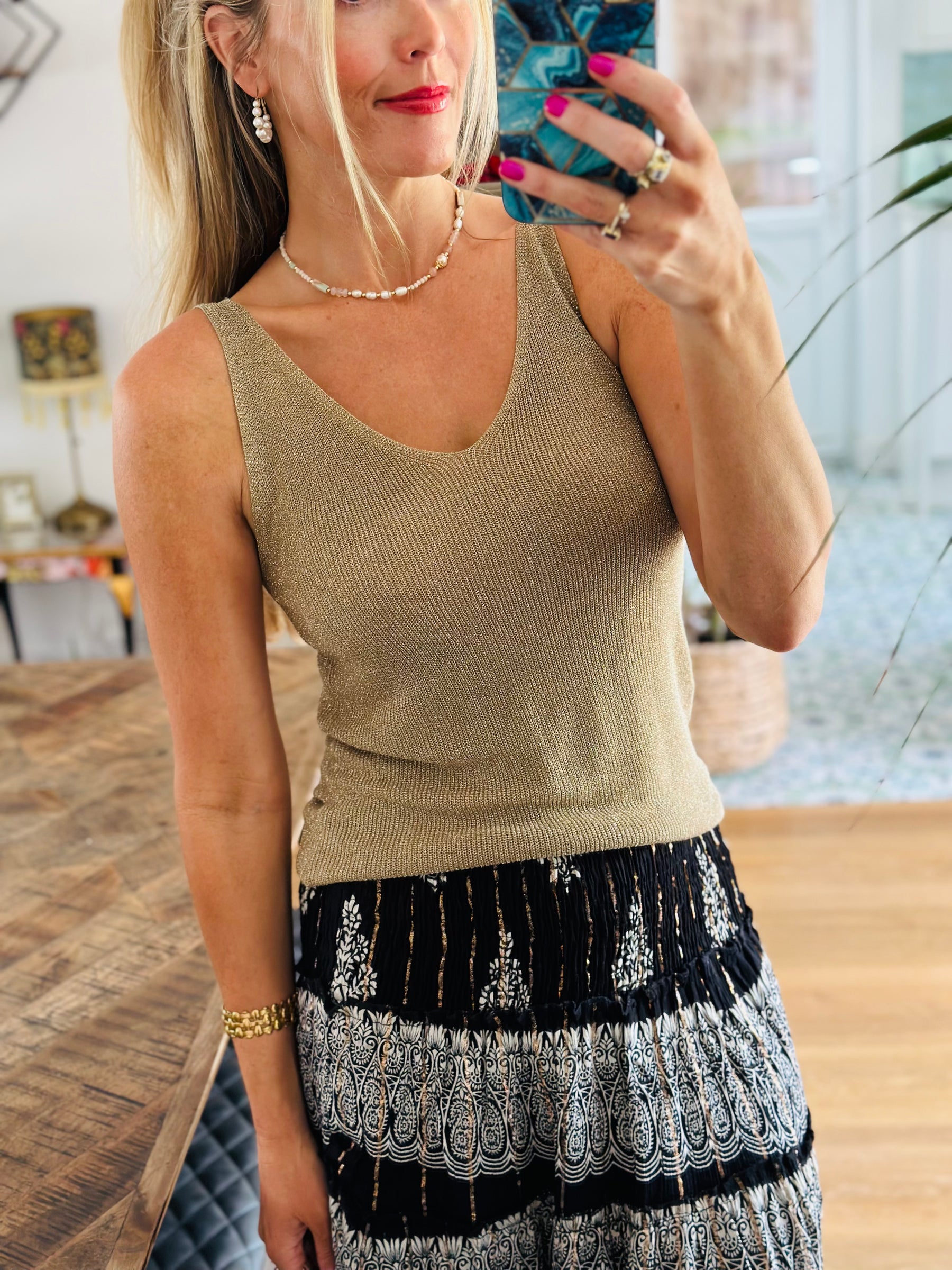 Lurex Vest