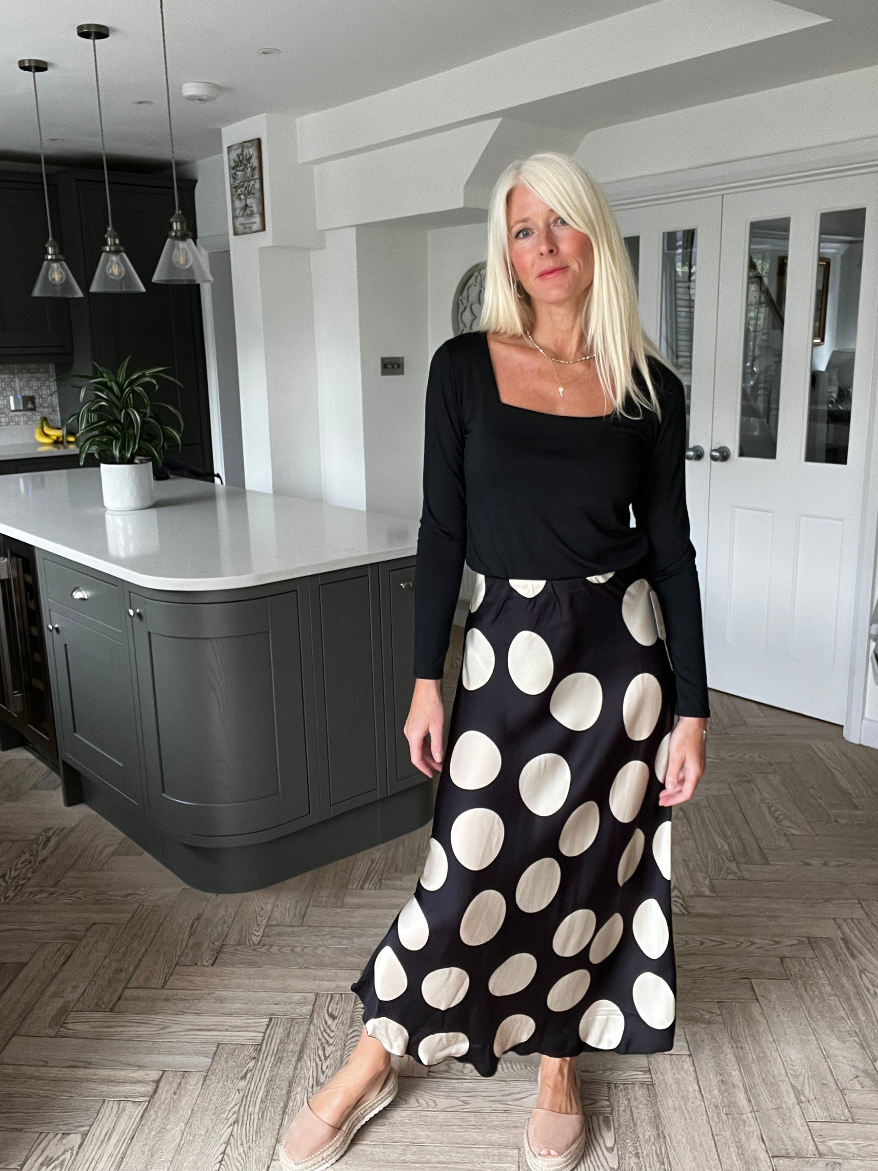 Square Neck Essential Top
