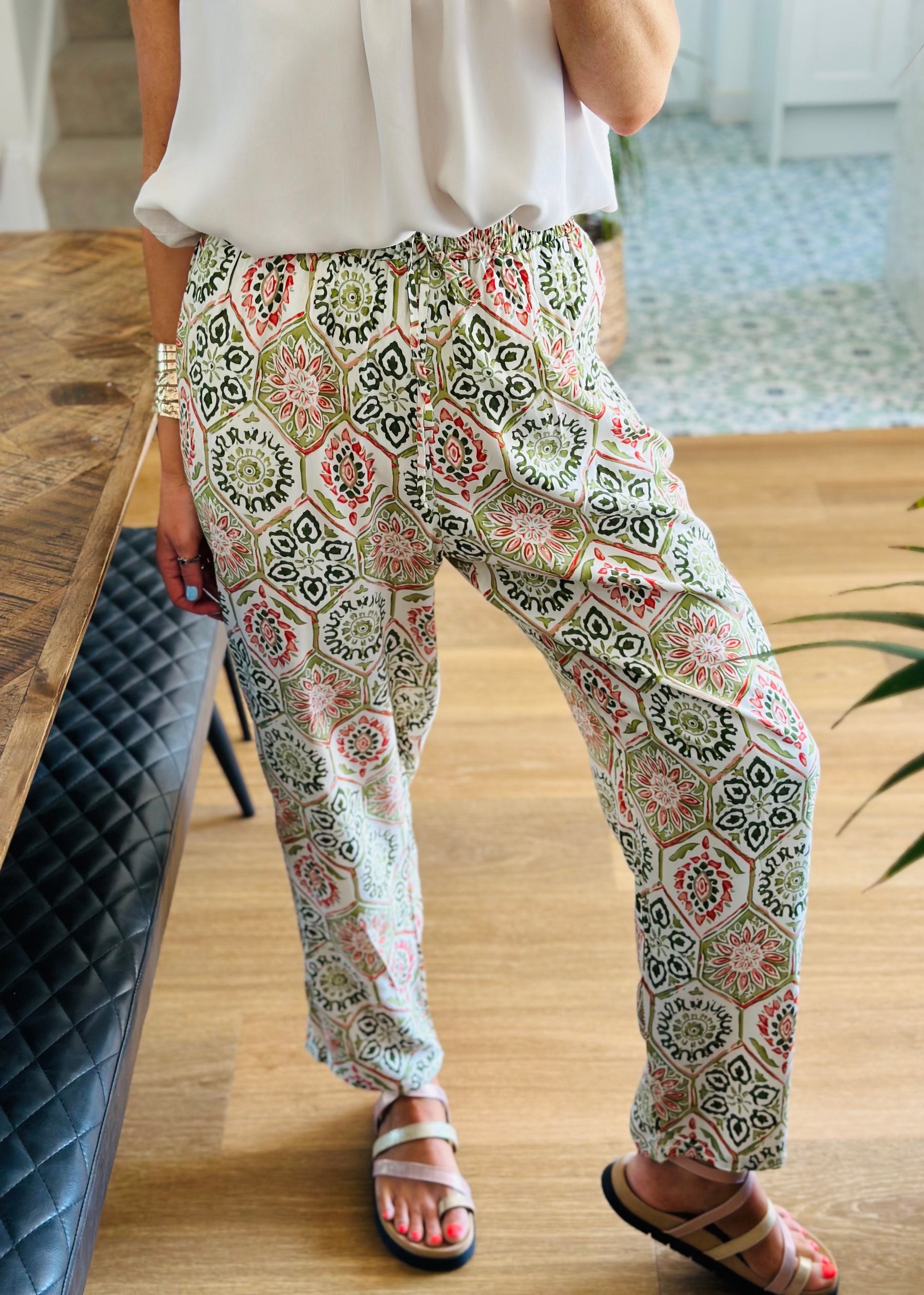 Printed Trousers