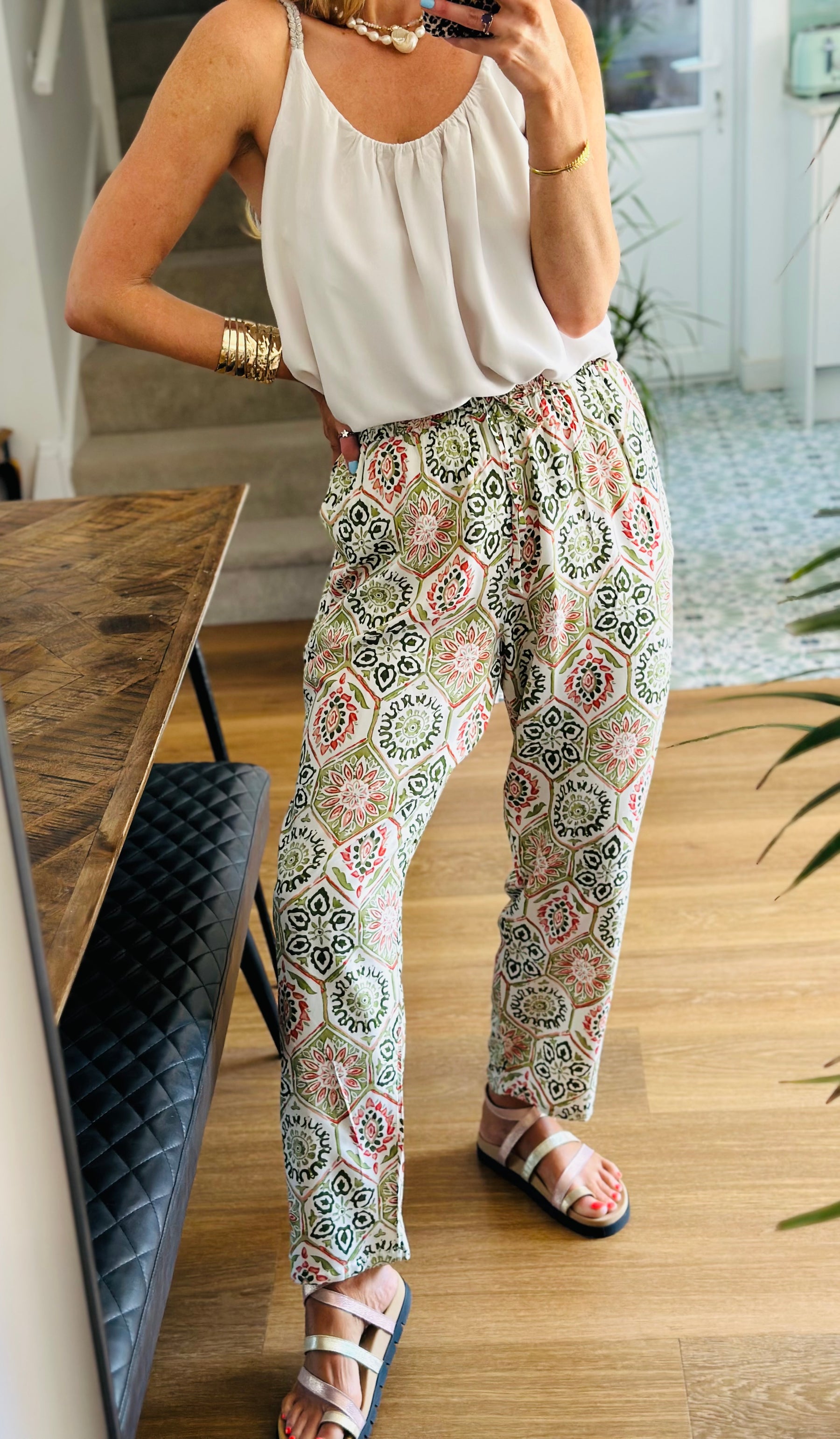 Printed Trousers
