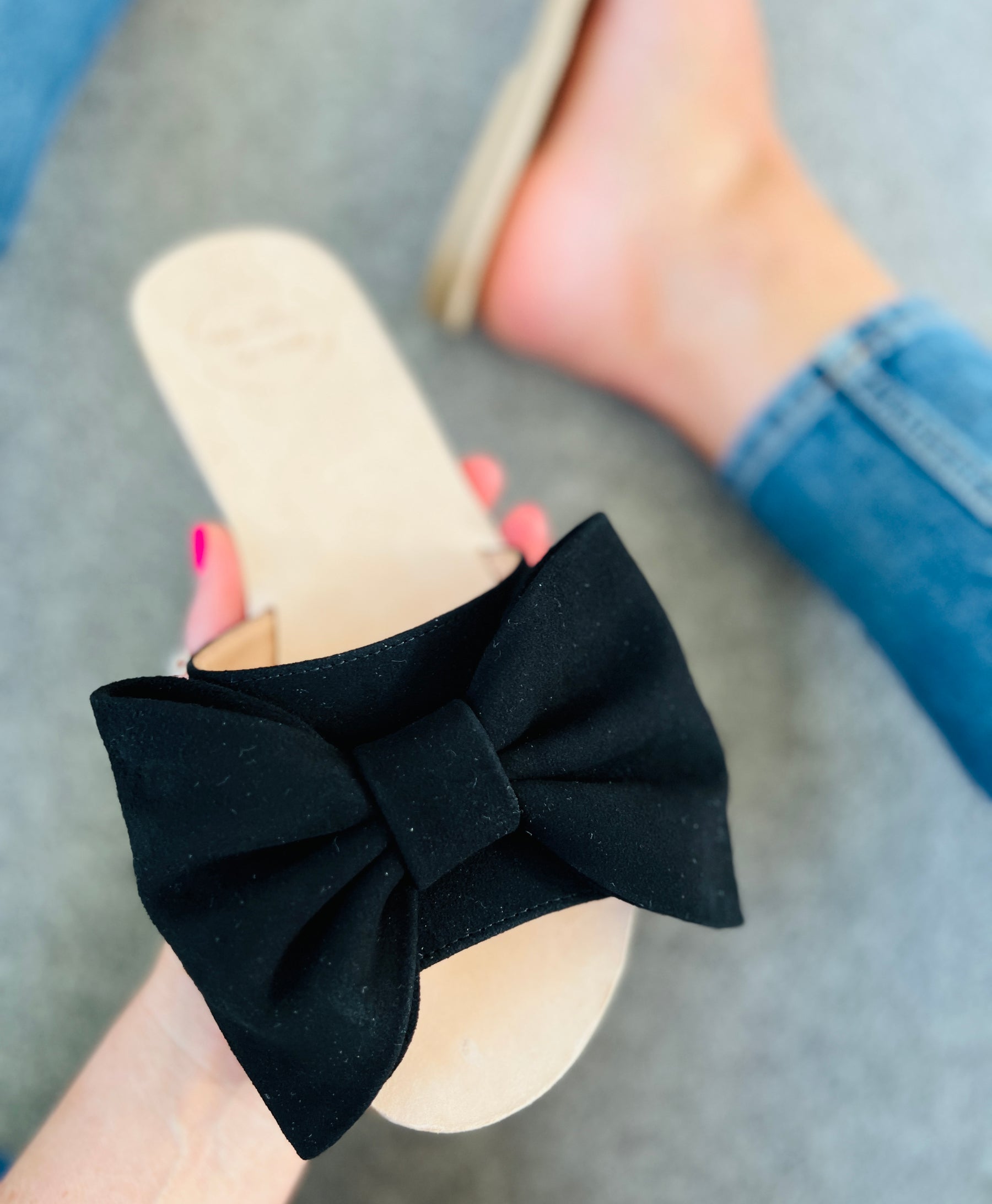 SAMPLE SALE Soirée Bow Slider SIZES 36, 38, 39 & 41