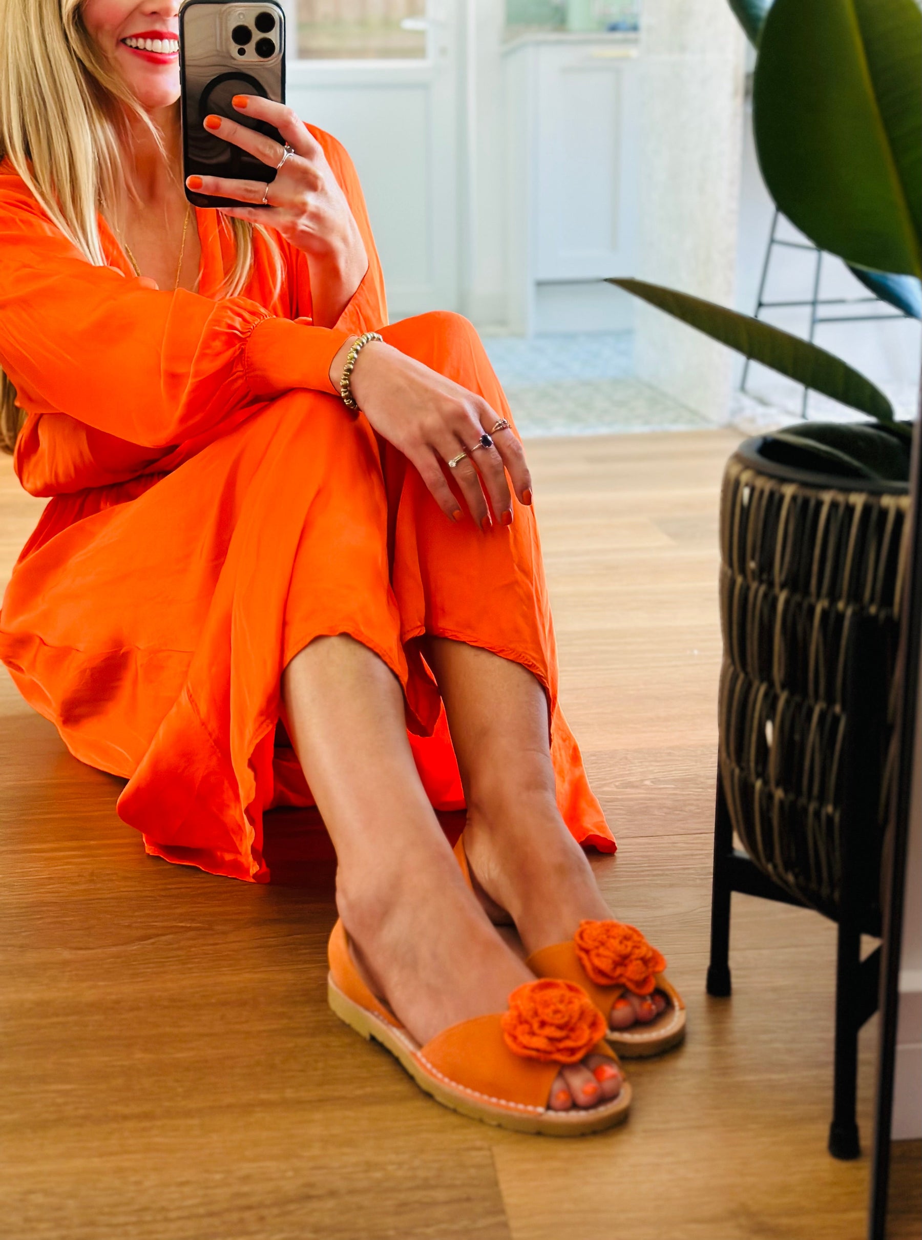 Press Sample Dahlia Flower Flats