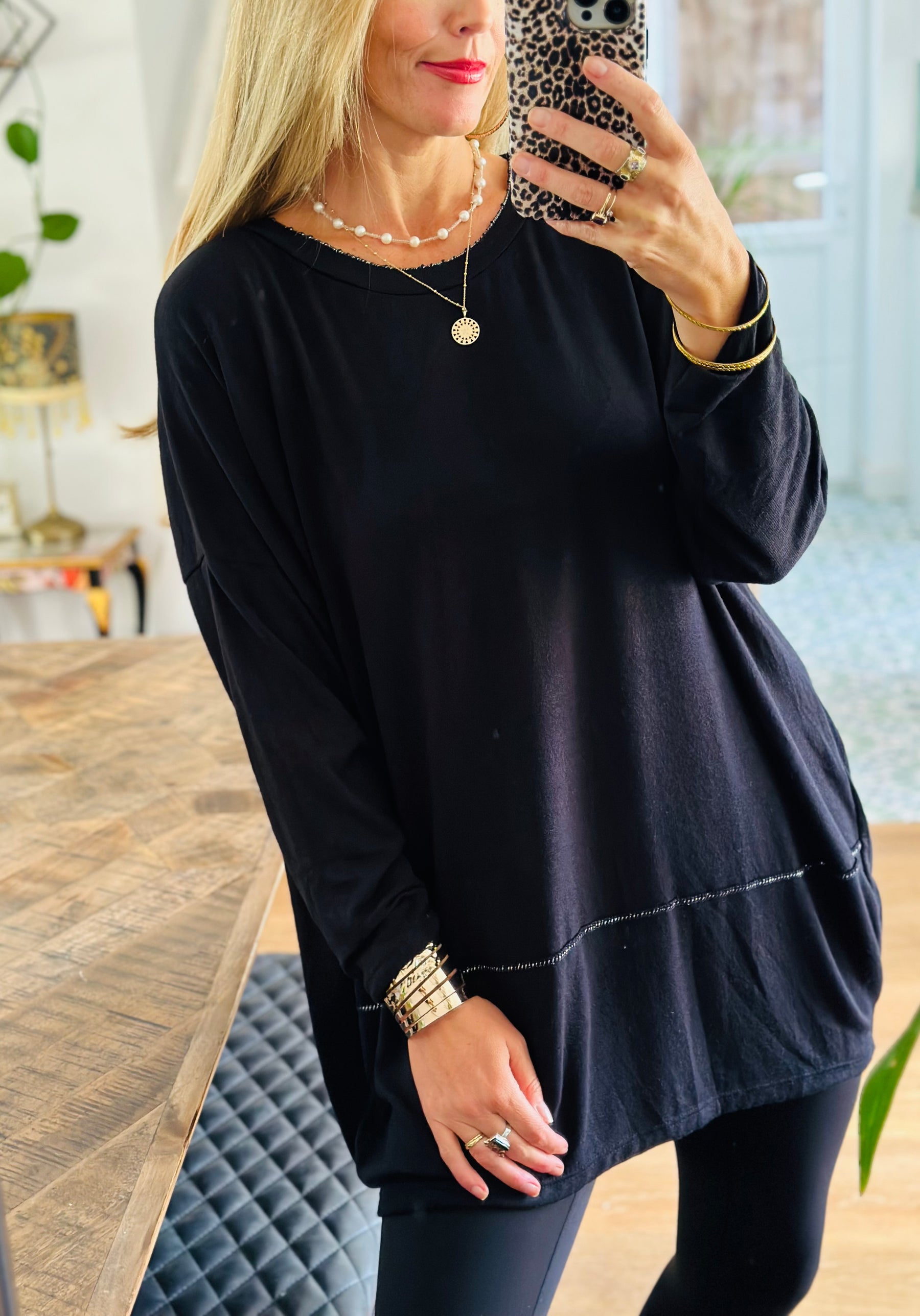 Longline Fine Knit