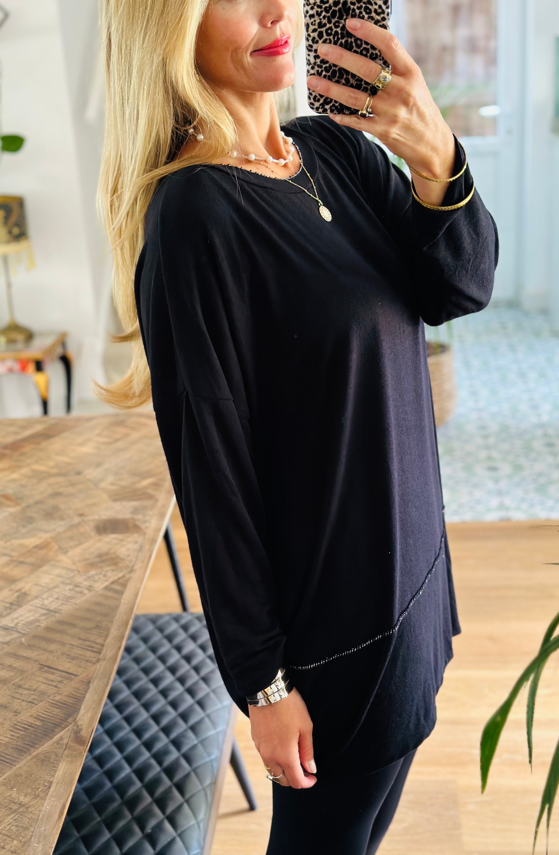 Longline Fine Knit