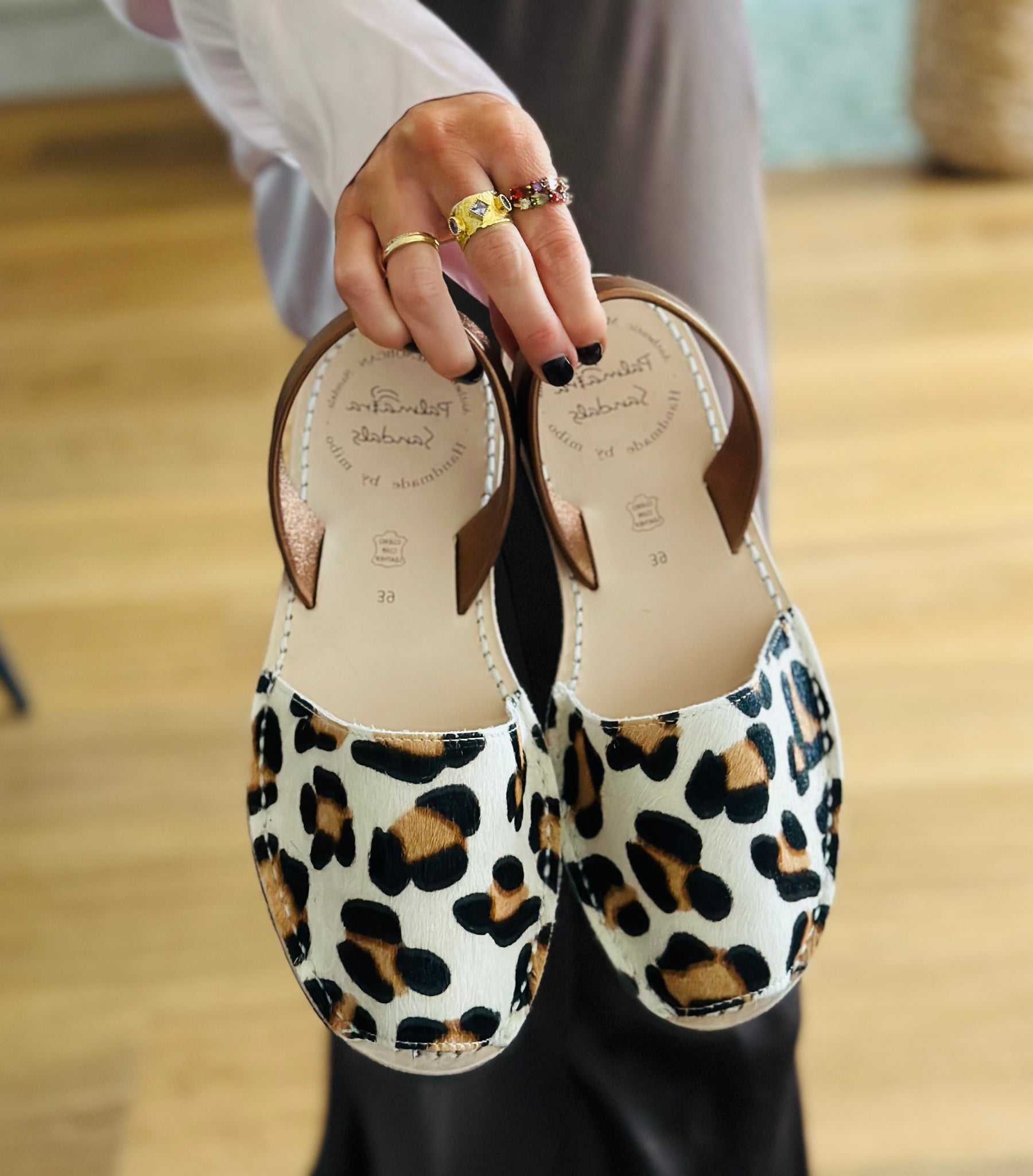SAMPLE SALE Shira Bronze Avarcas SIZES 37, 38, 40