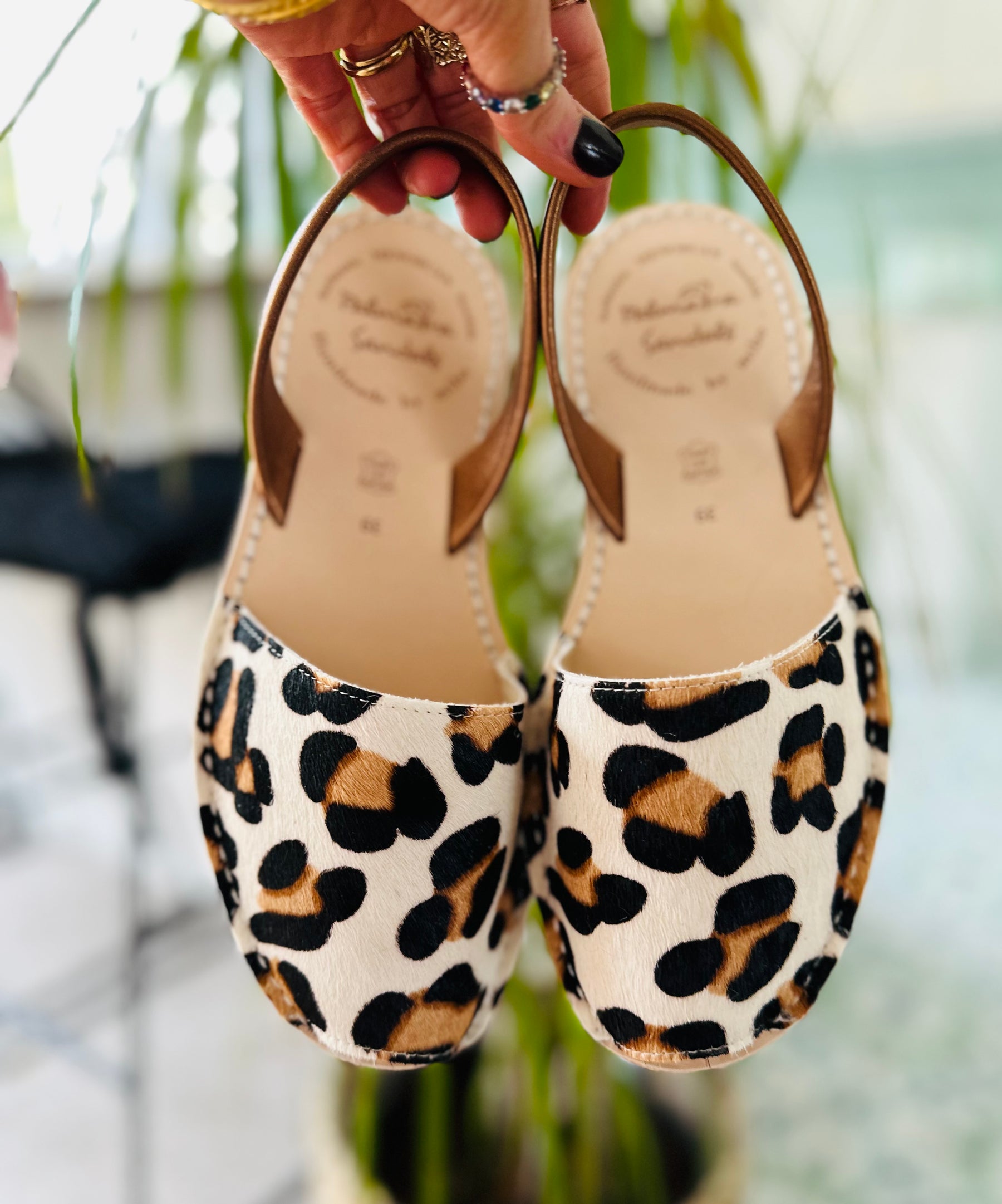 SAMPLE SALE Shira Bronze Avarcas SIZES 37, 38, 40