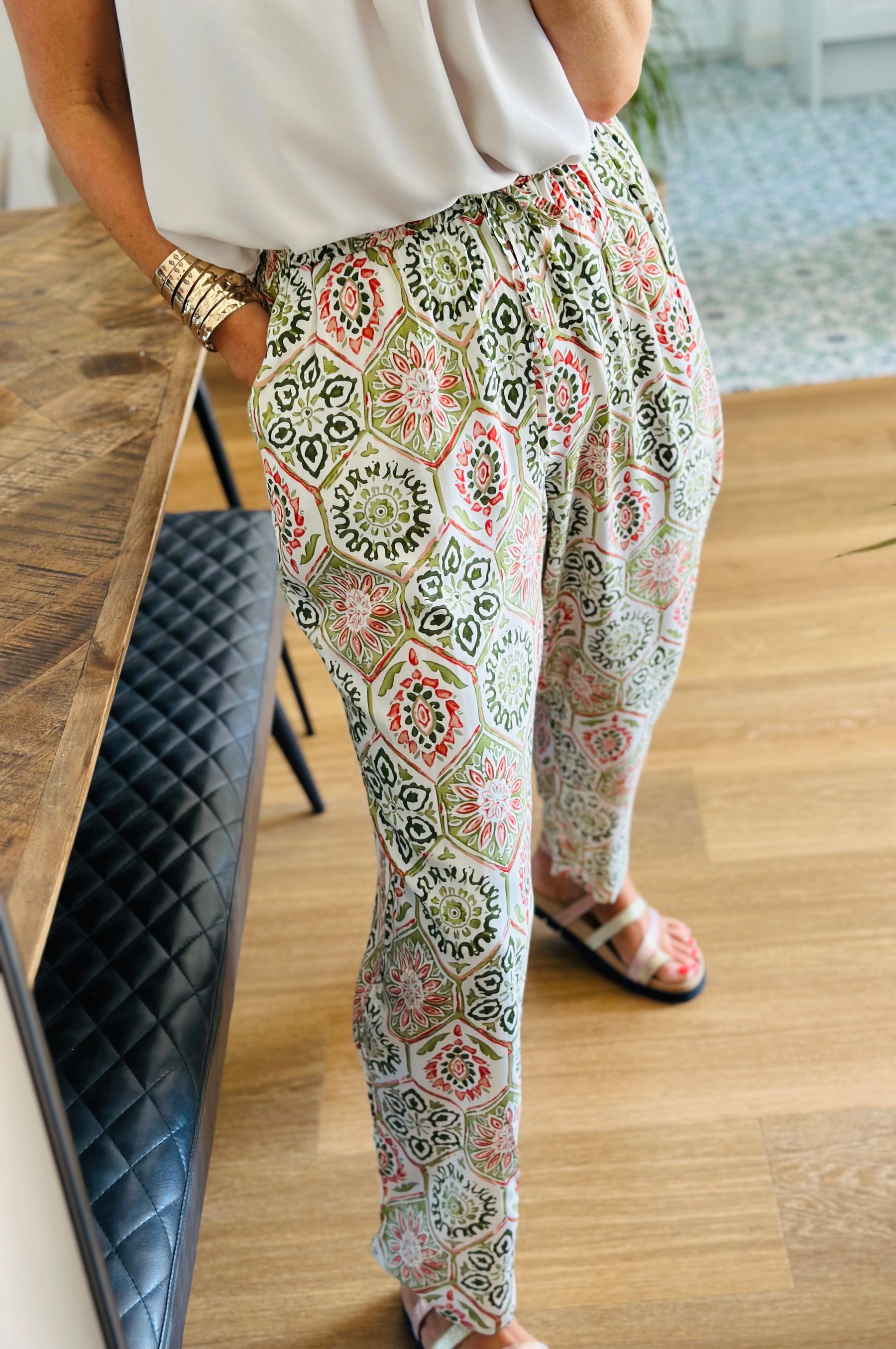 Printed Trousers