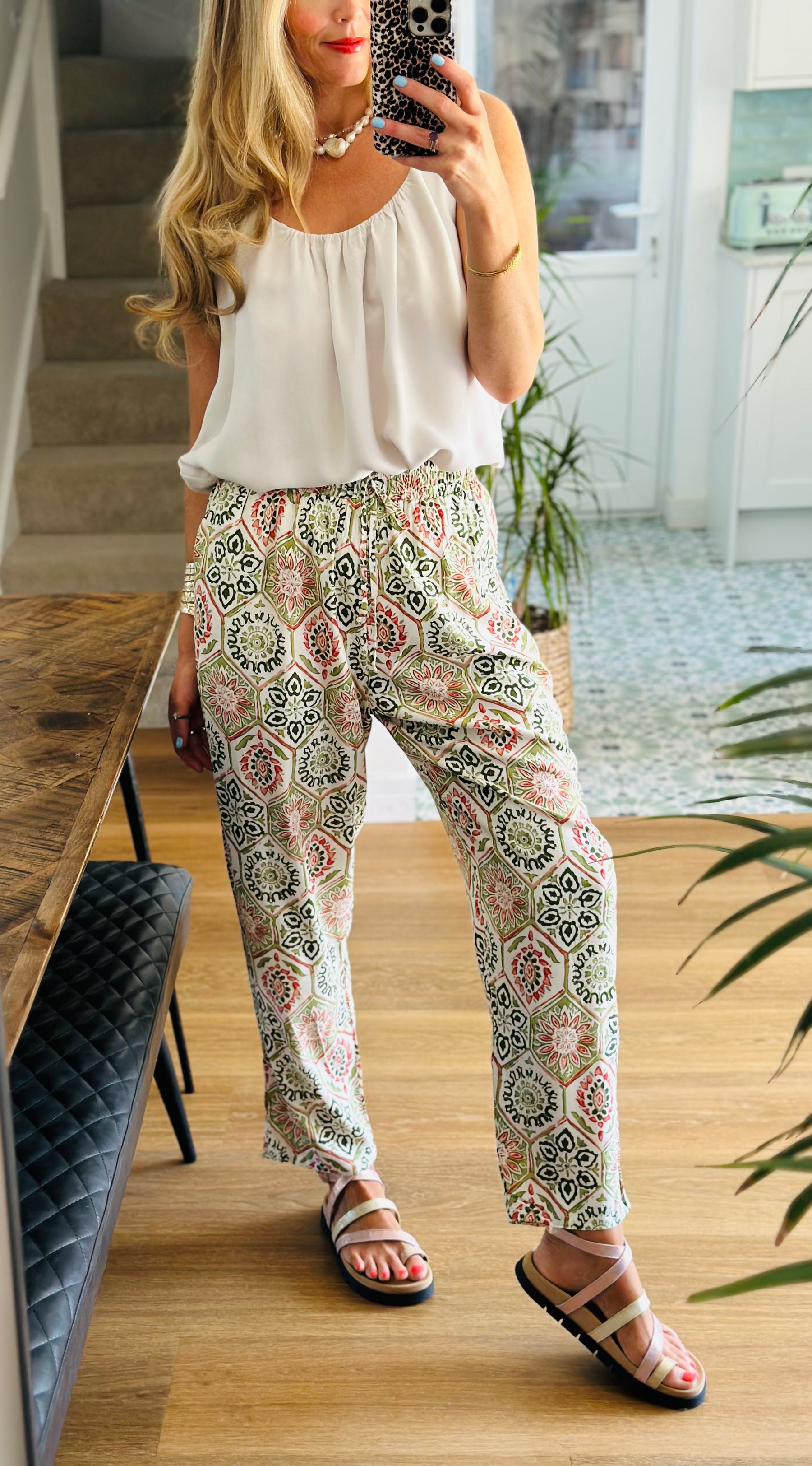 Printed Trousers