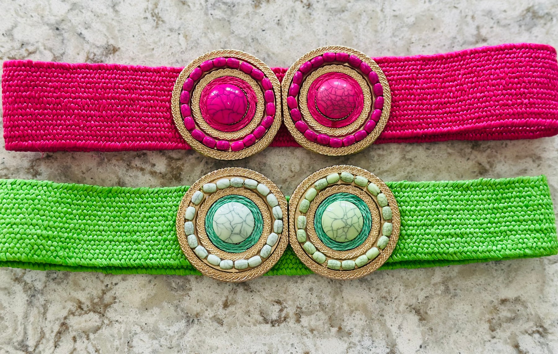 Stretchy waist belt