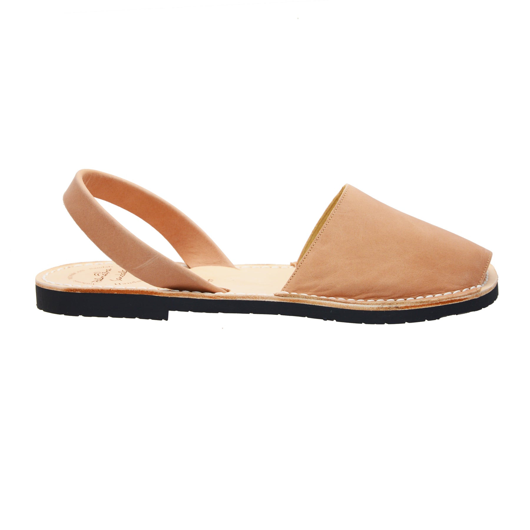 Mens avarcas tan leather sandals