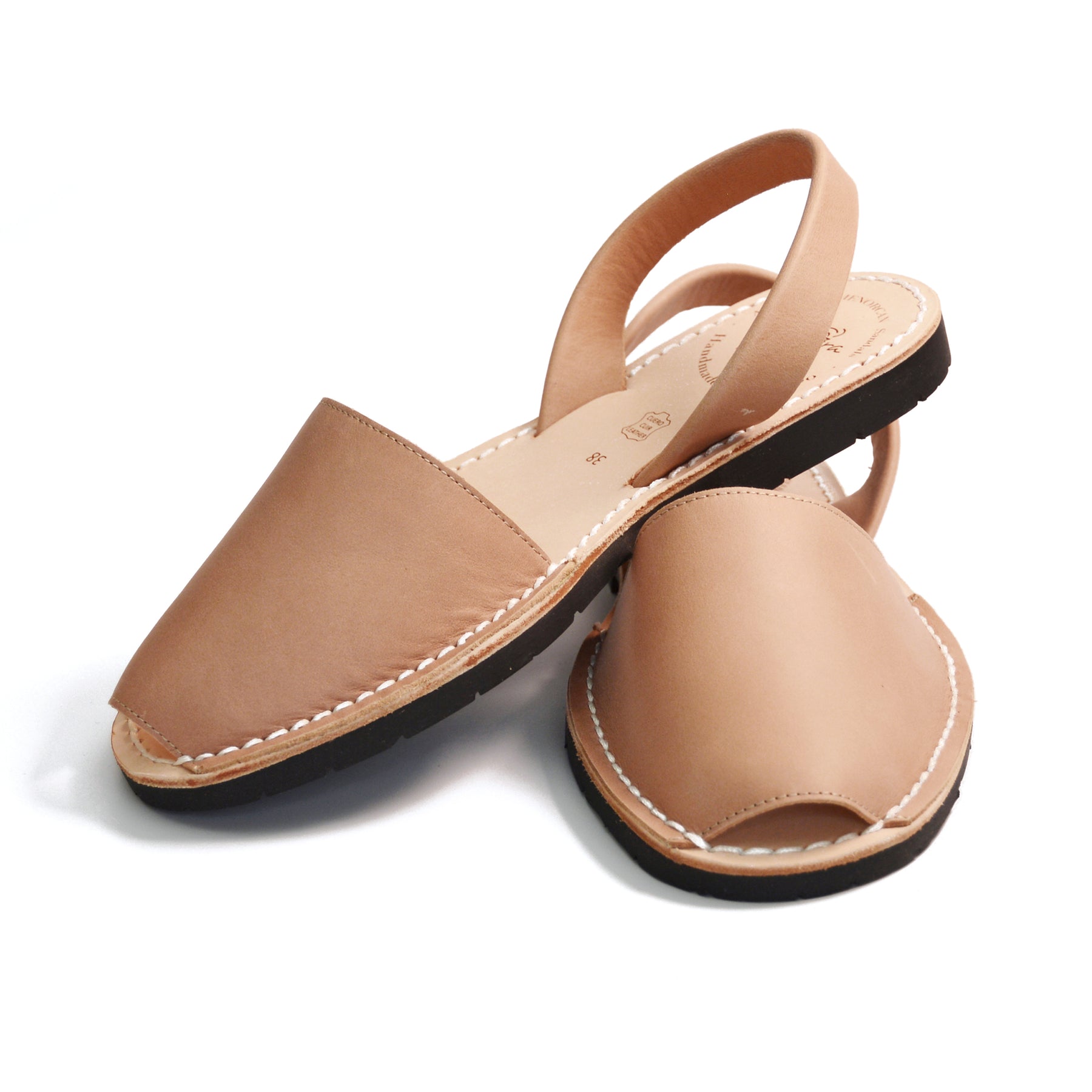 Tan Leather Menorcan Avarcas Sandals 