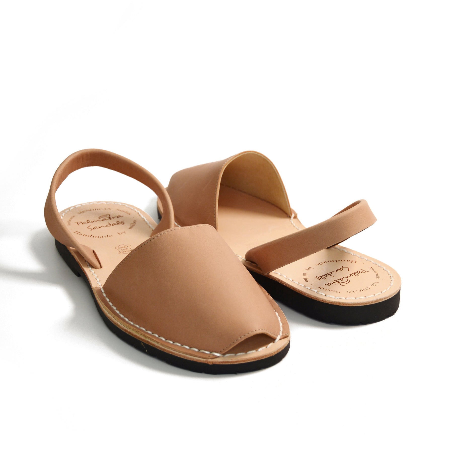 Tan Leather Menorcan Avarcas Sandals 